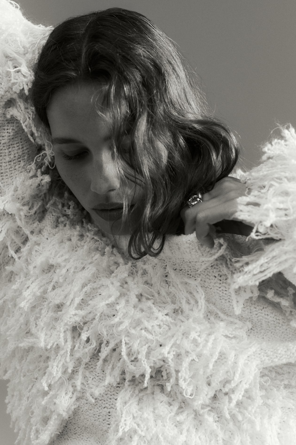 Sweater with Fringe - image 4