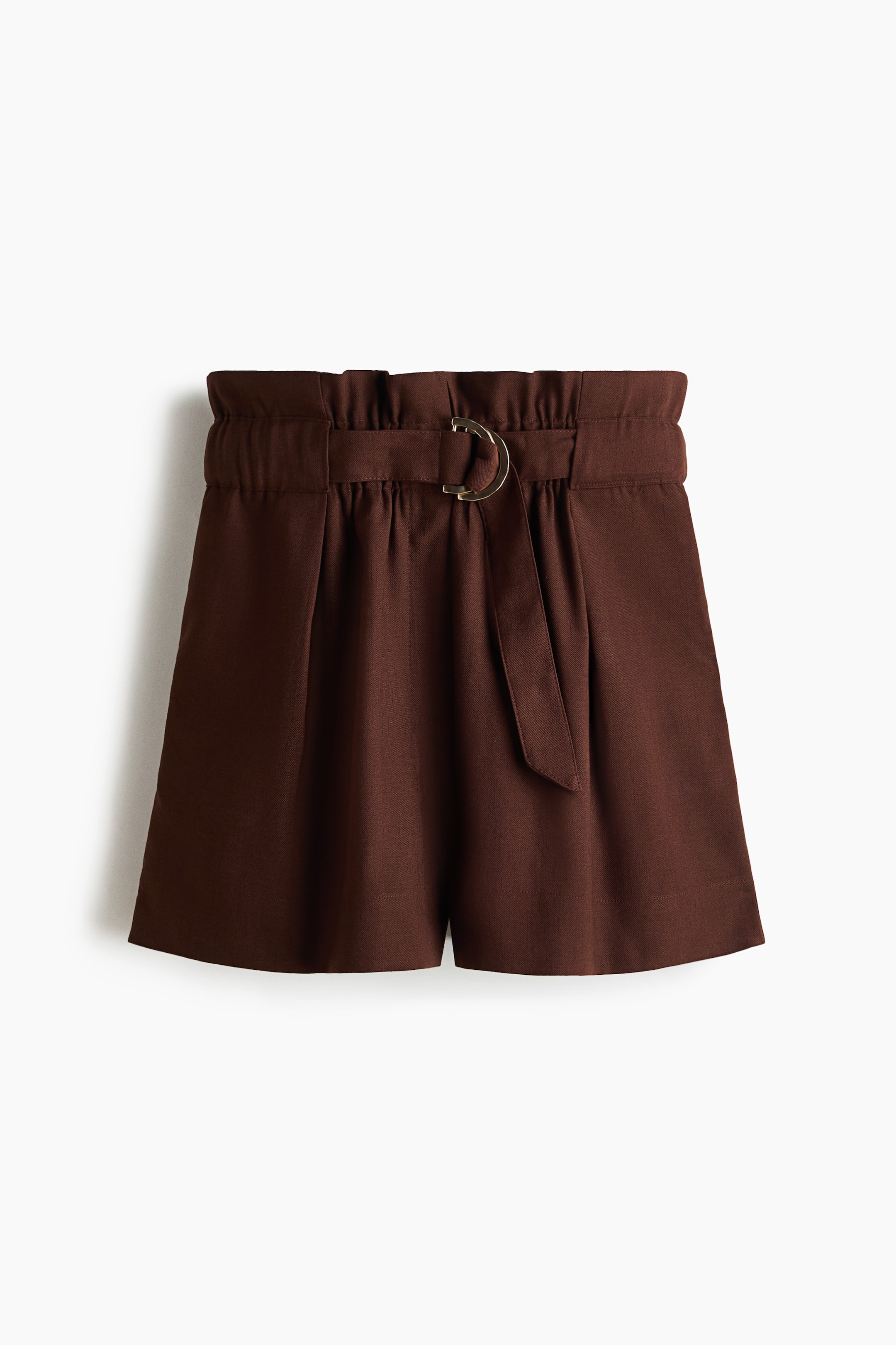 Paper Bag Shorts with Belt