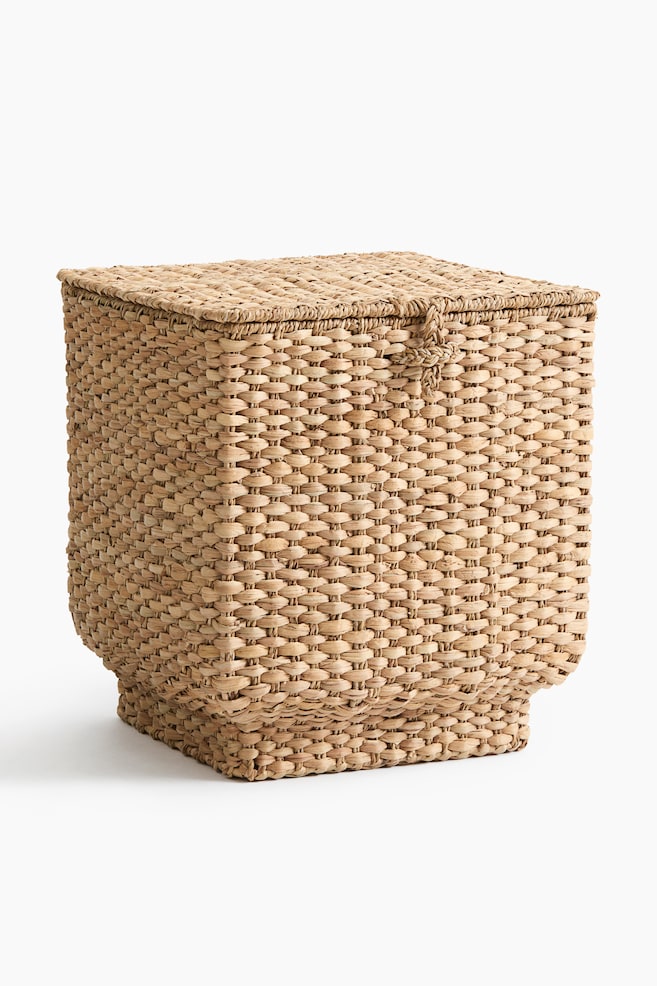 Handmade storage basket-Bege - 6