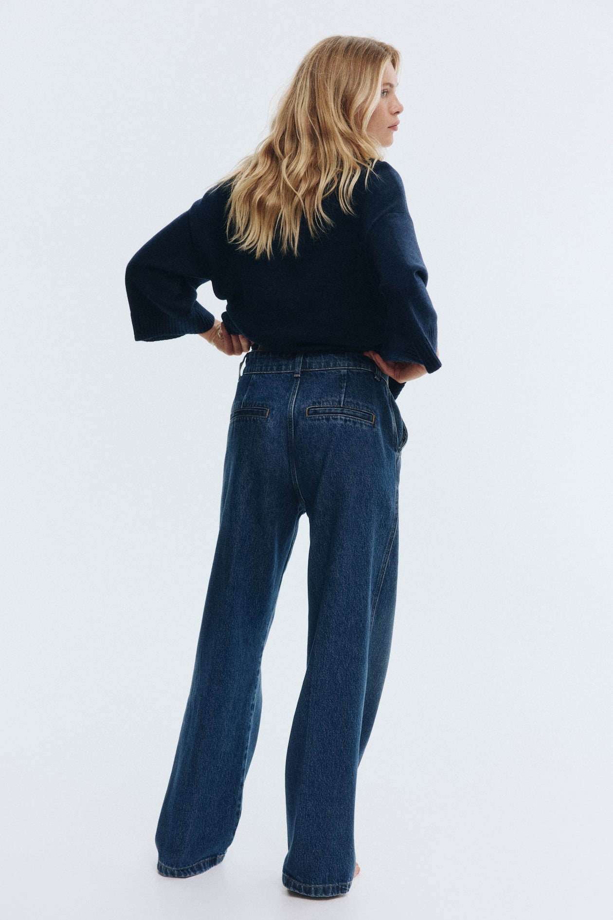 Wide High Jeans - image 5