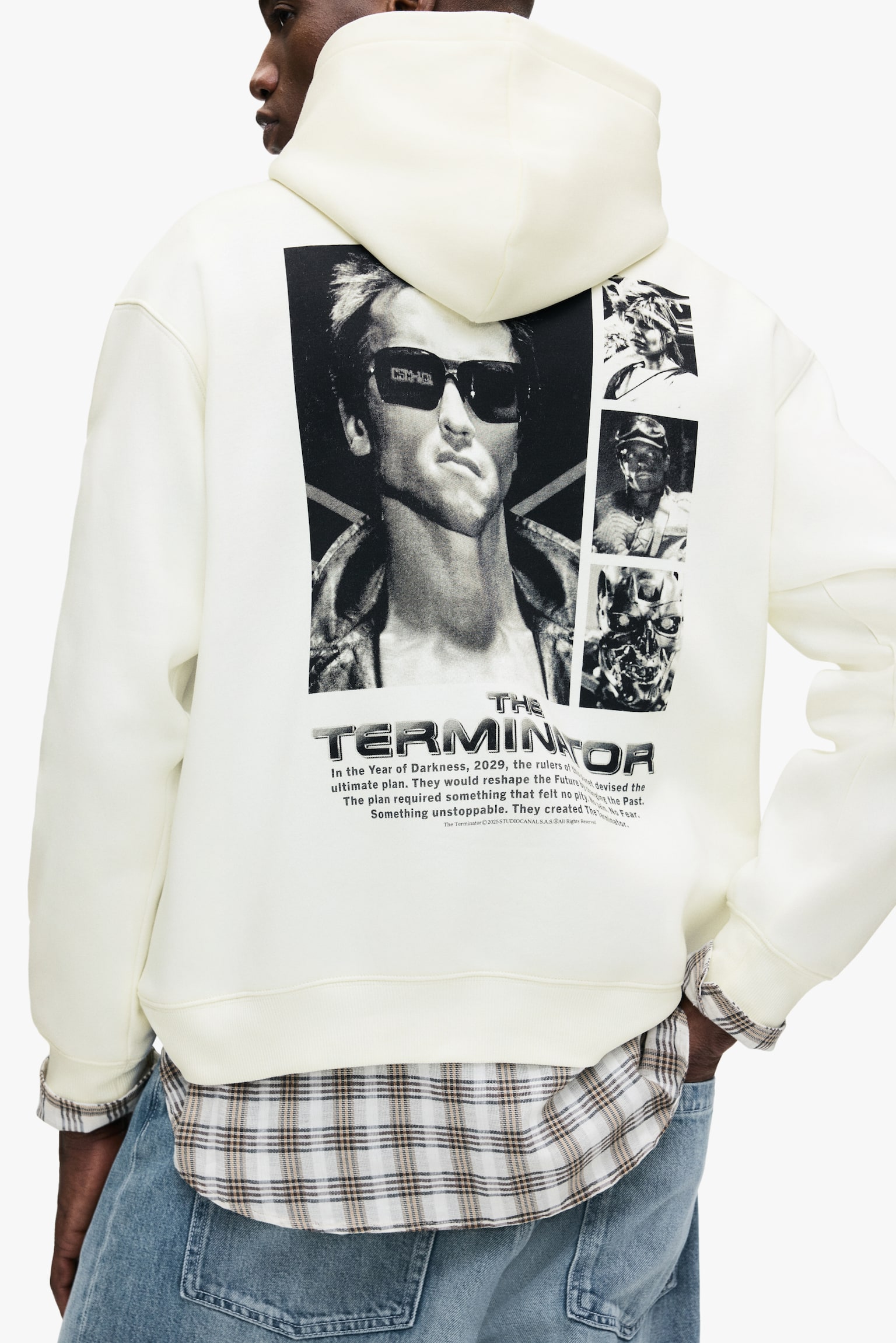 Loose Fit Printed hoodie - White/Terminator/White/The Godfather/Black/Alien - 5