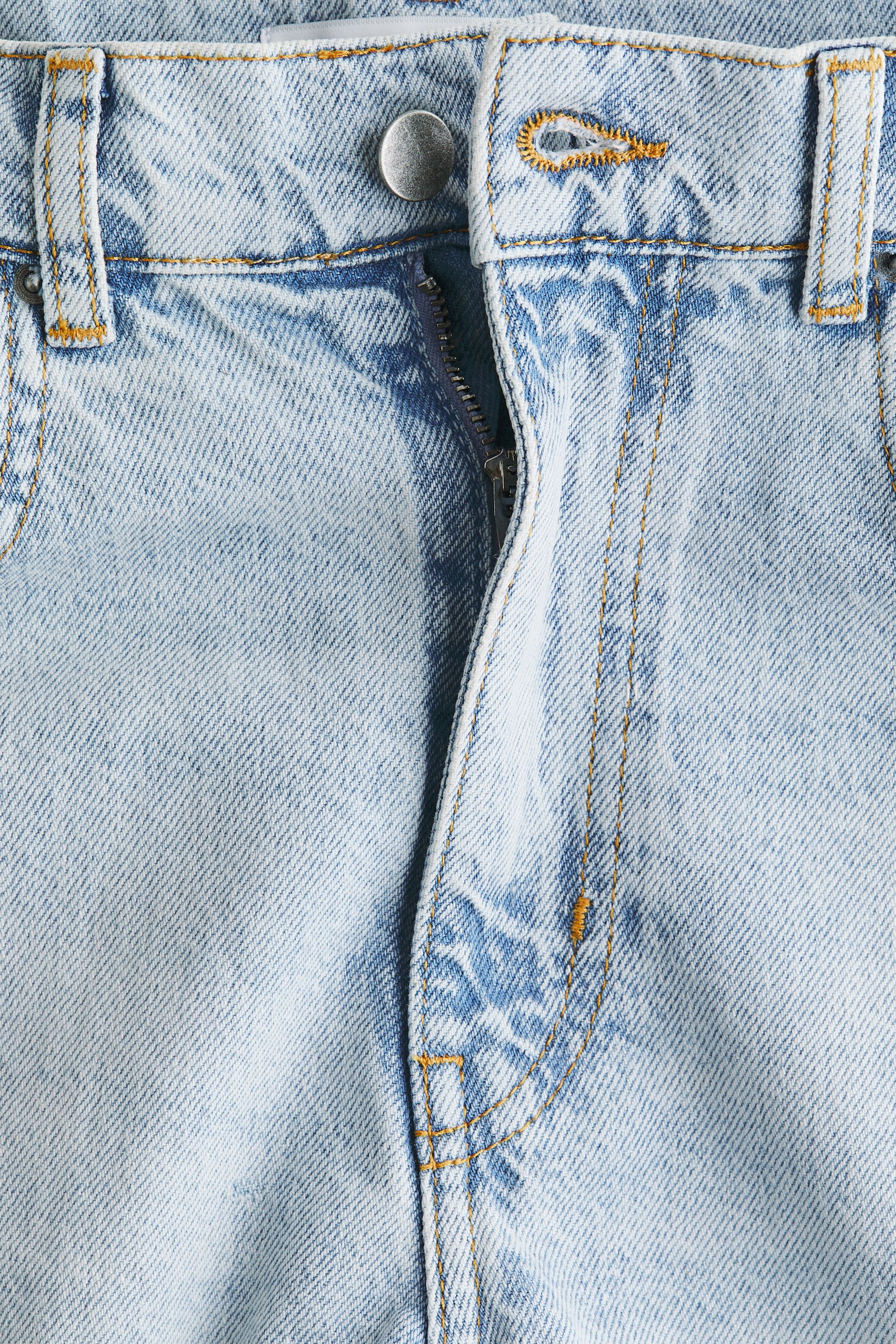 Wide-leg jeans - Light denim blue - 3