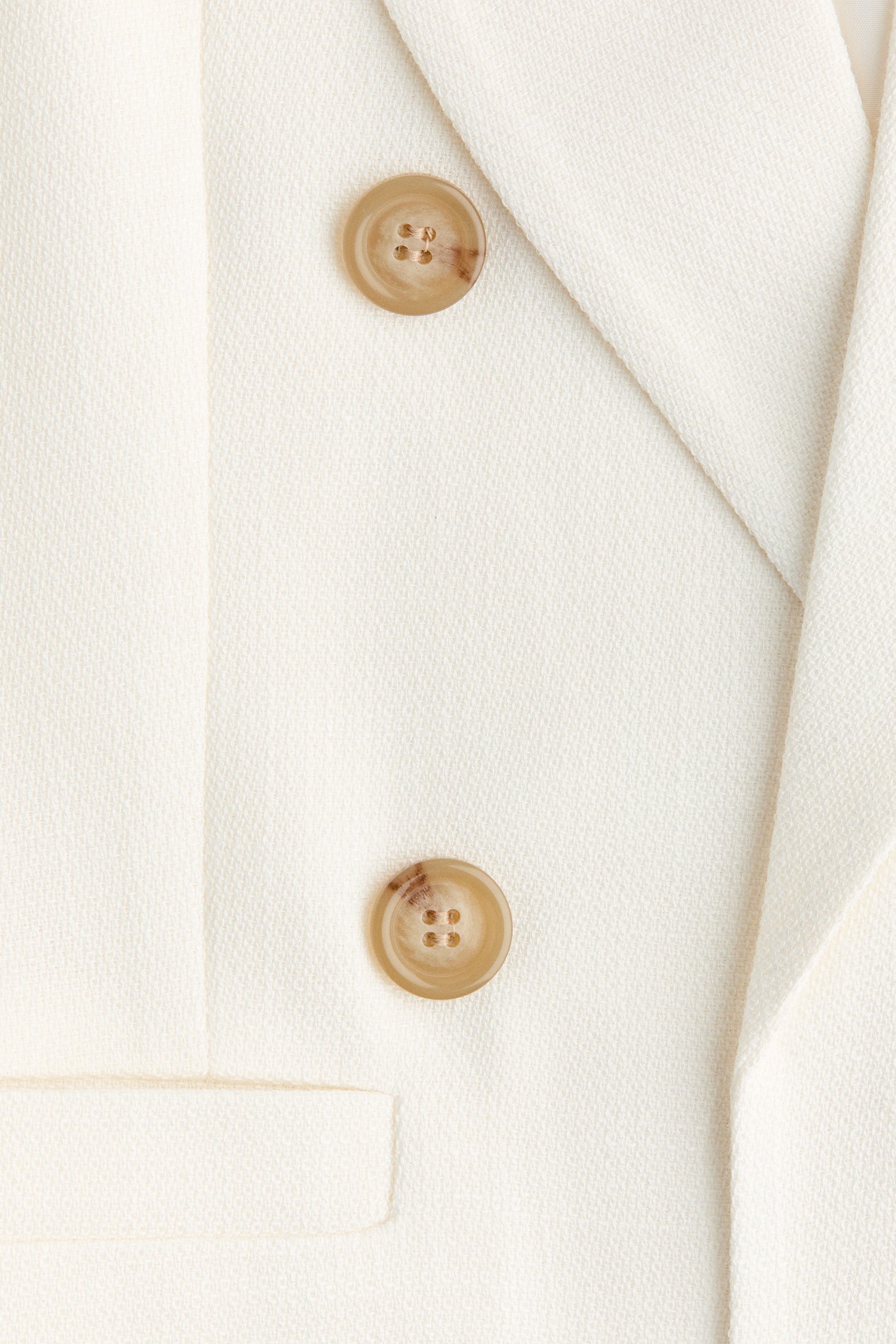 Double-Breasted Viscose-Blend Blazer