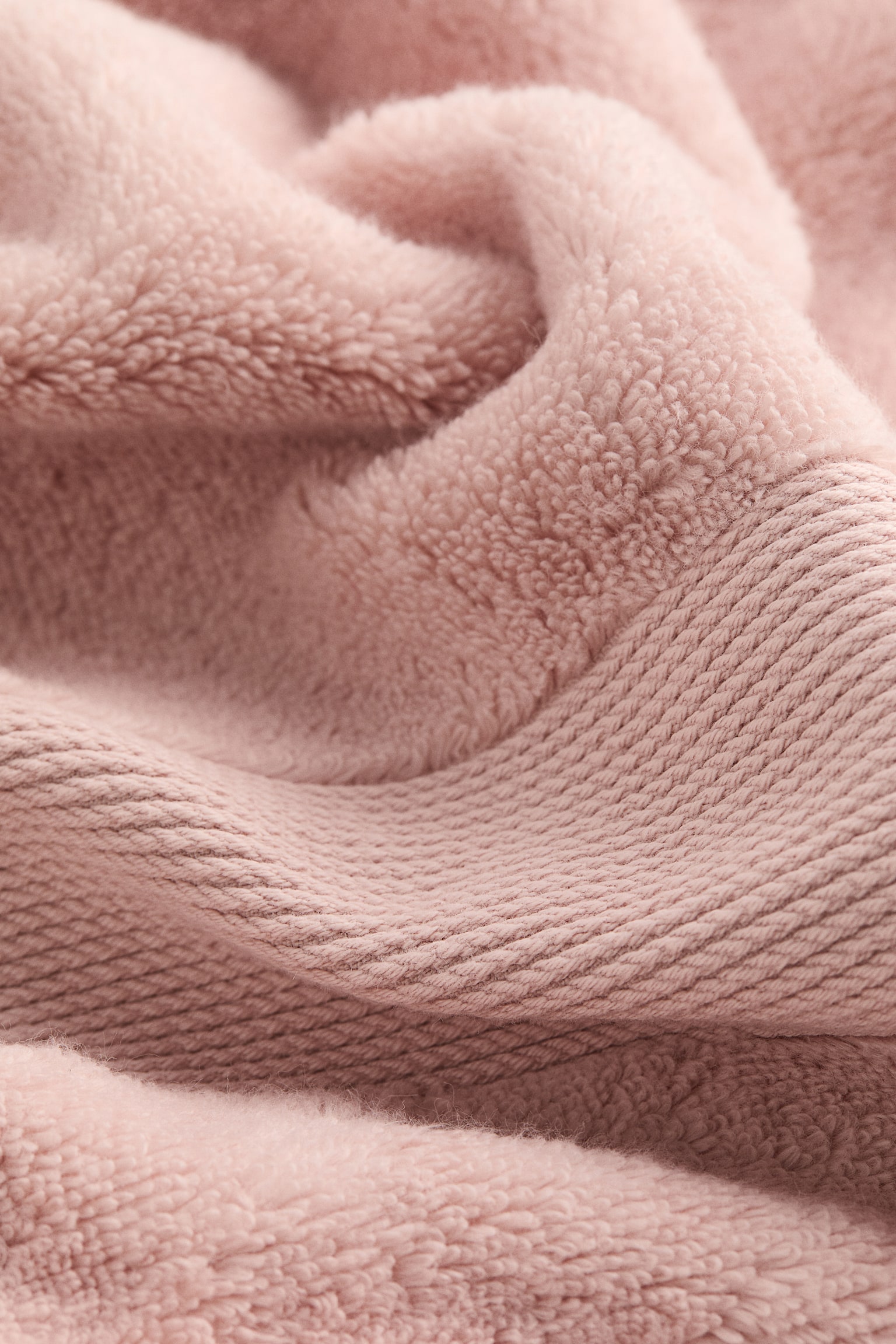 מגבת רחצה רכה - ורוד פודרה/אדום חלודה/לבן/בז' בהיר/חום מאובק - 4