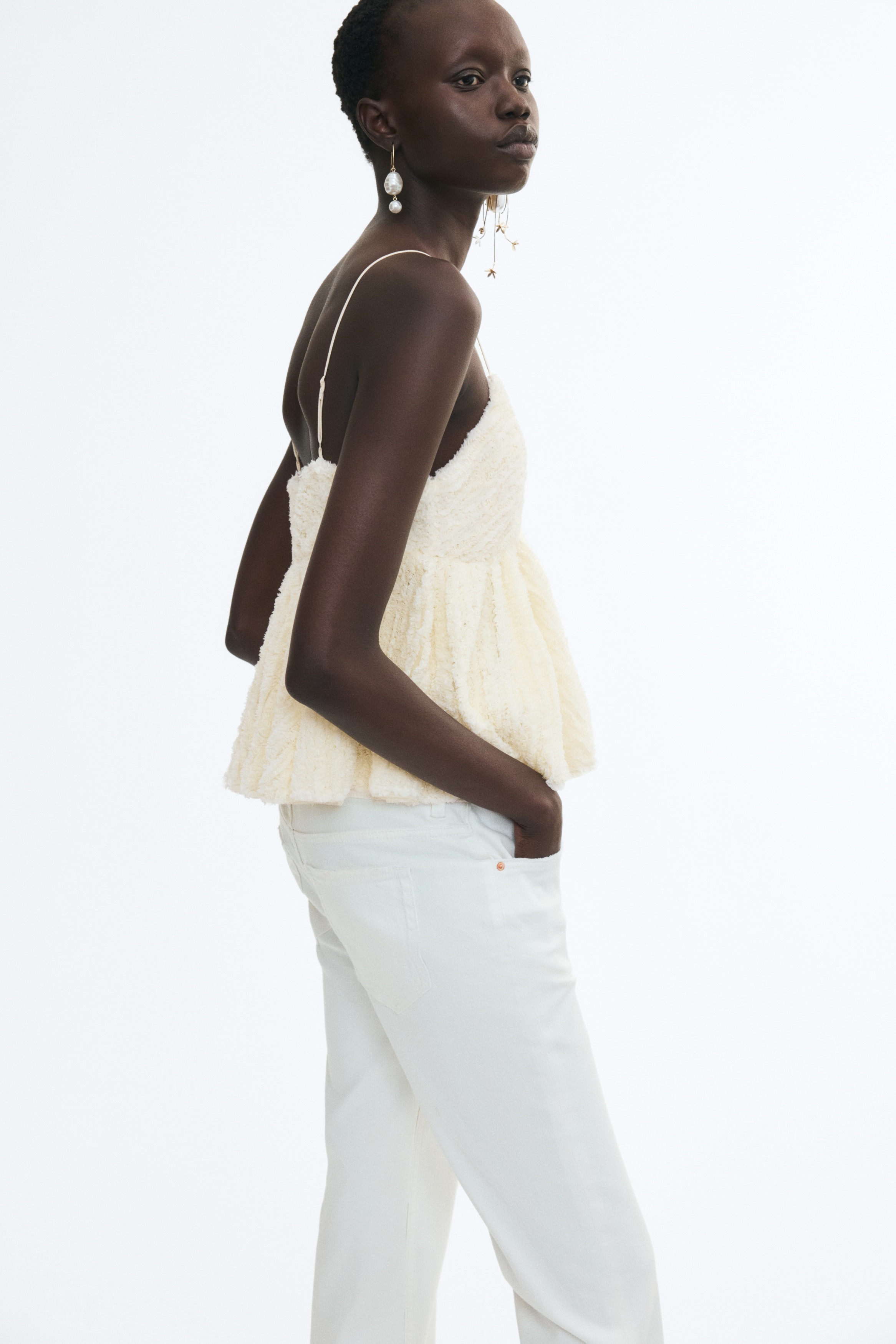 Ruffled Camisole Top - thumbnail 3