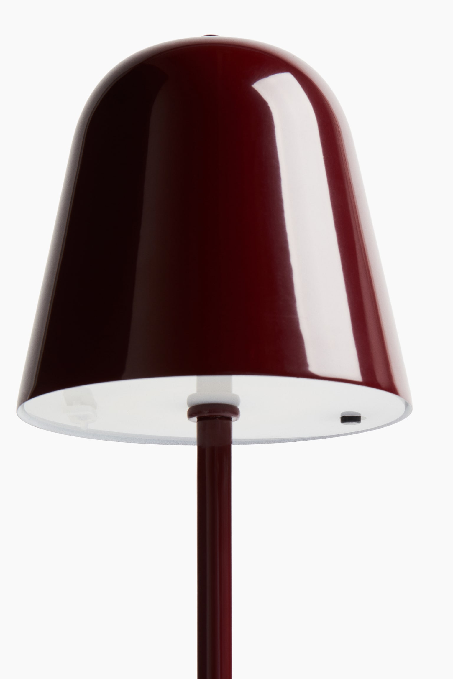 Rechargeable table lamp - Bordeaux/Doré/Beige/Marron foncé
