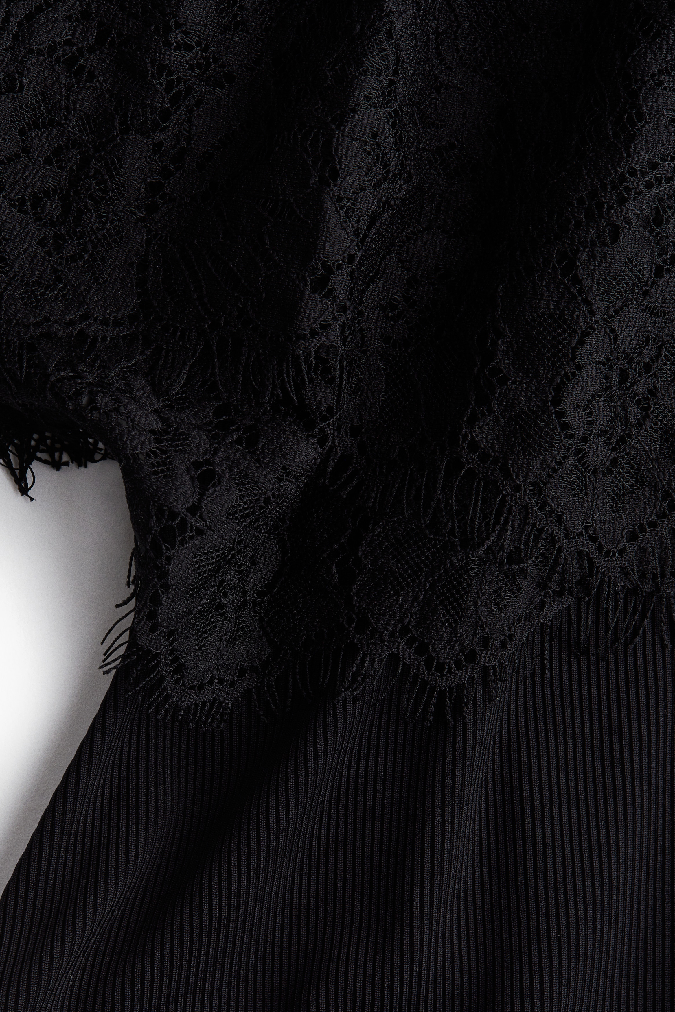 Flounced off-the-shoulder body