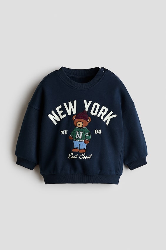 Детские худи H&M Sweatshirt with Motif