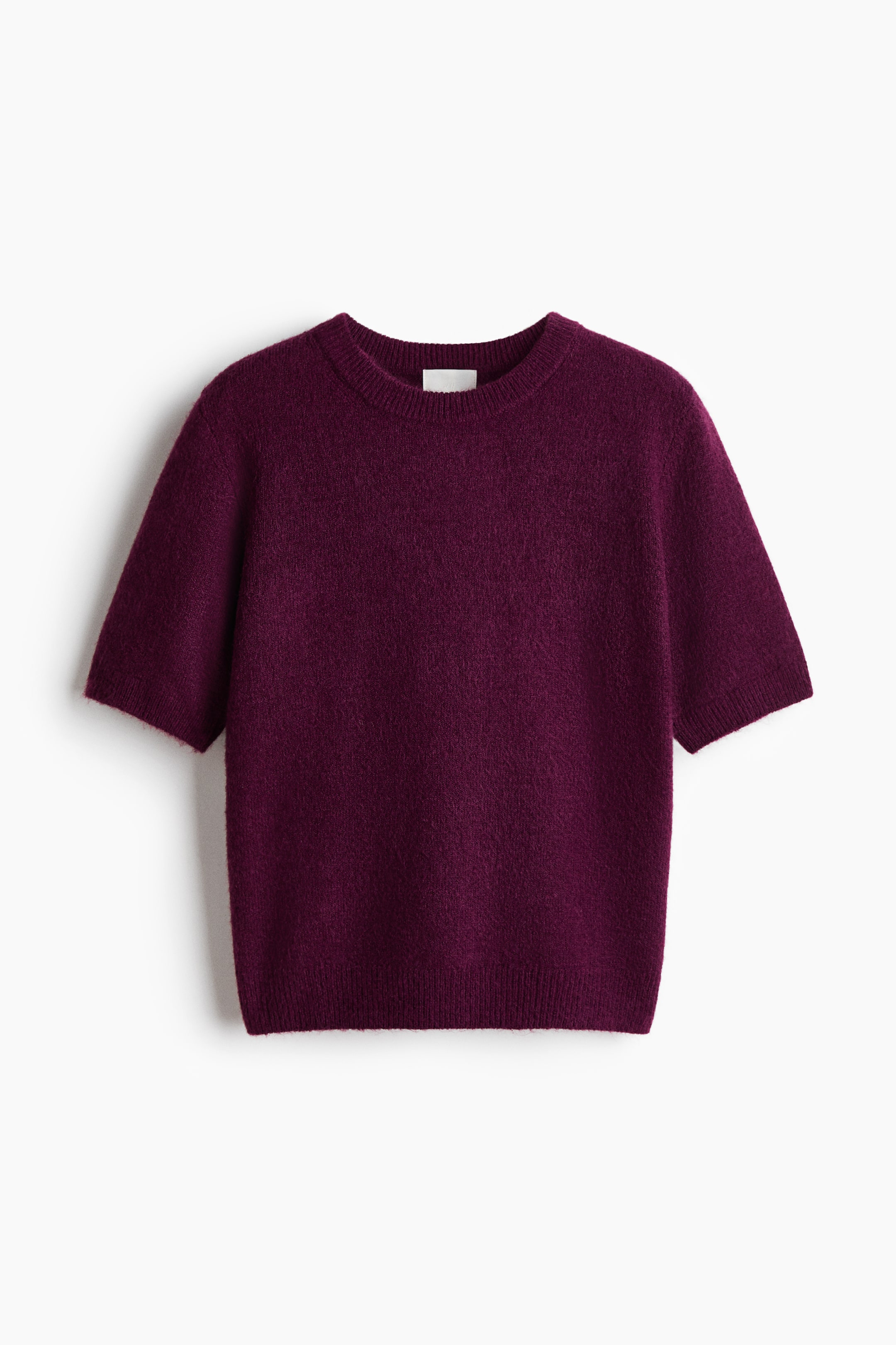 View larger image: Fine-knit jumper - Plum purple - Ladies | H&M 1