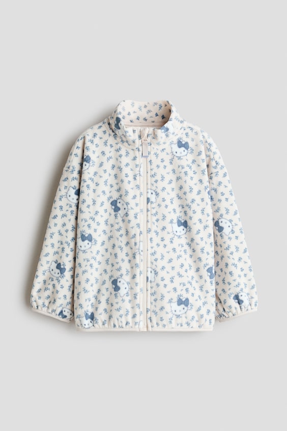 Детские куртки H&M Printed Fleece Jacket