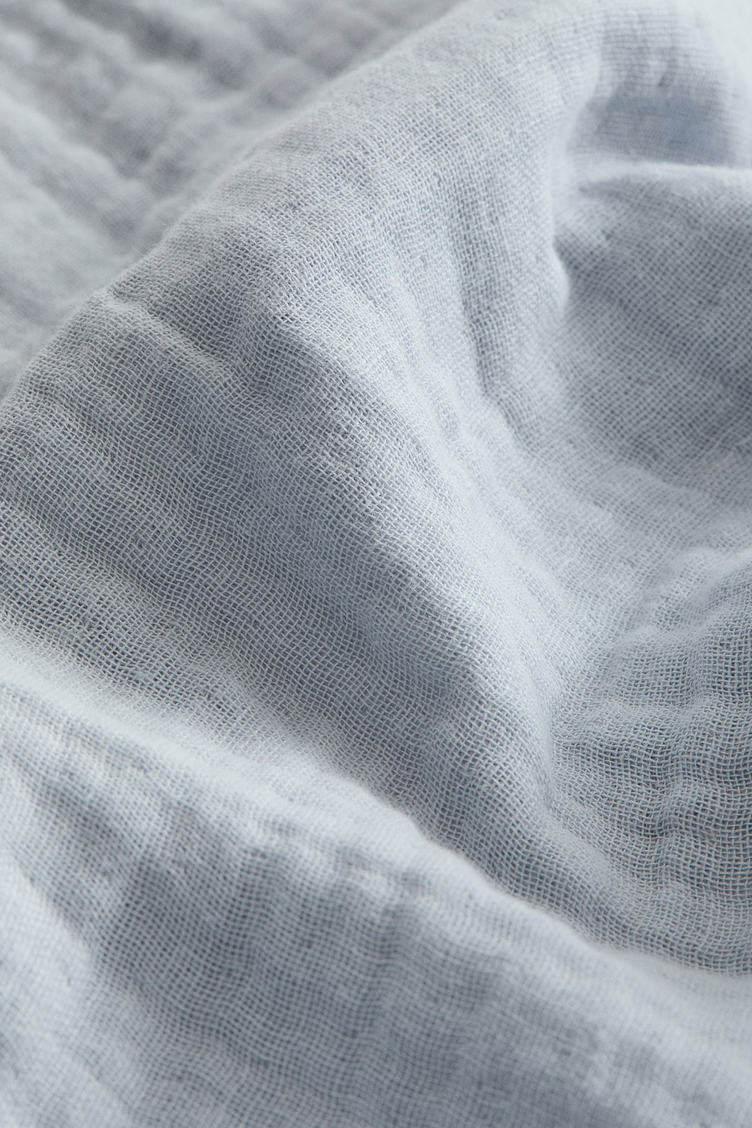 Cotton muslin pillowcase - Light blue/White/Dark beige/Light mole/Brown/Anthracite grey/Light pink/Light beige/Light dusty green/Dark green - 3