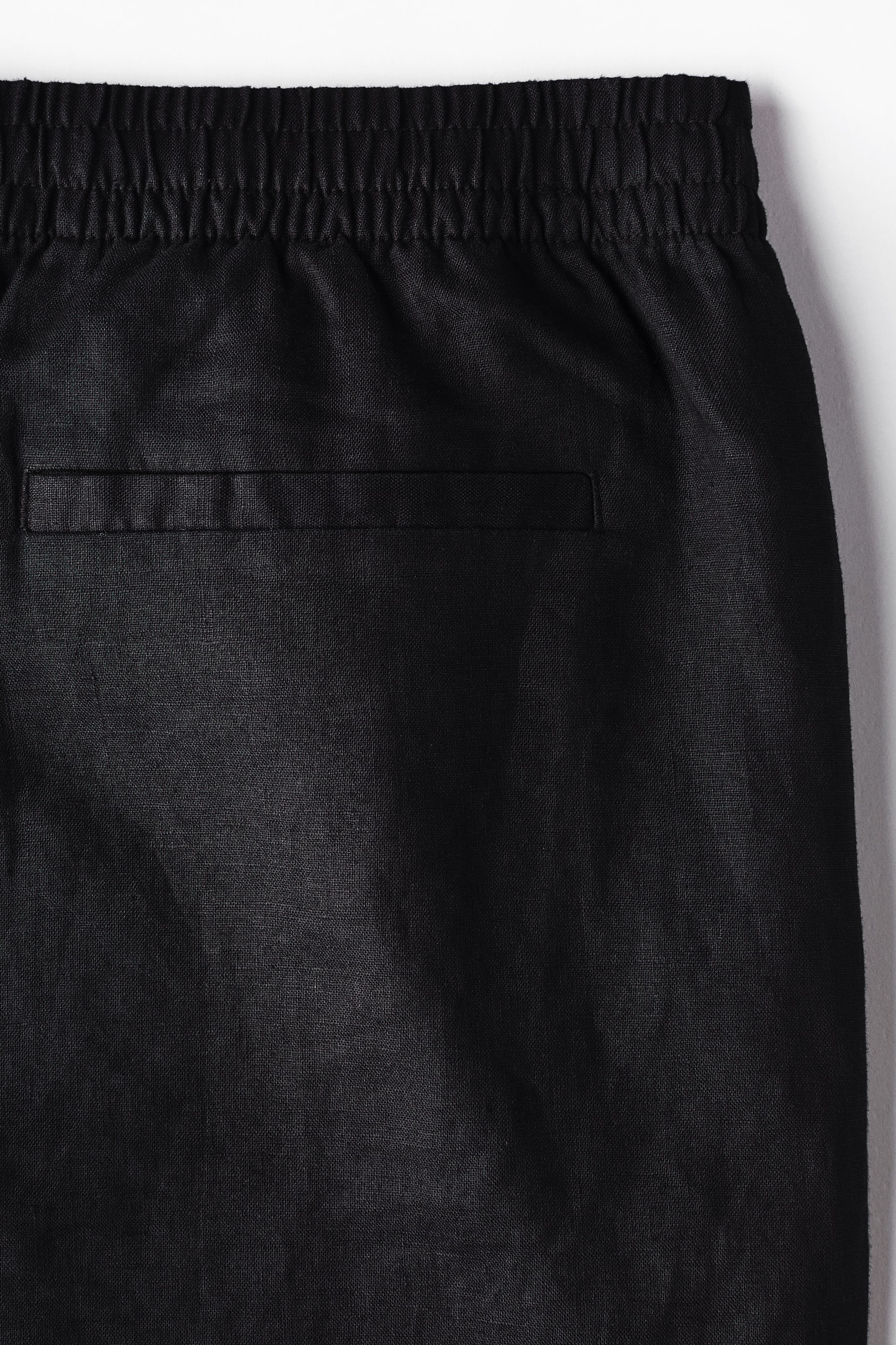 Мужские шорты H&M Relaxed-Fit Linen Shorts — фото 8