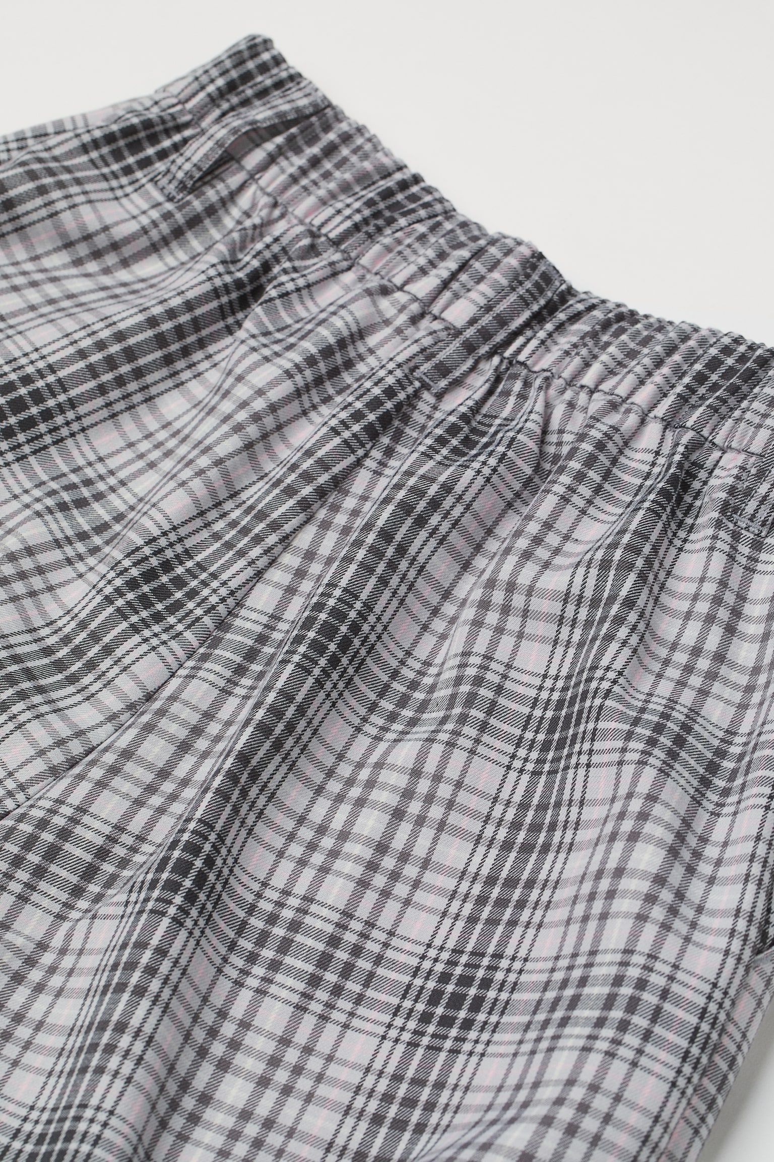 Tailored trousers - Grey/Checked - 2