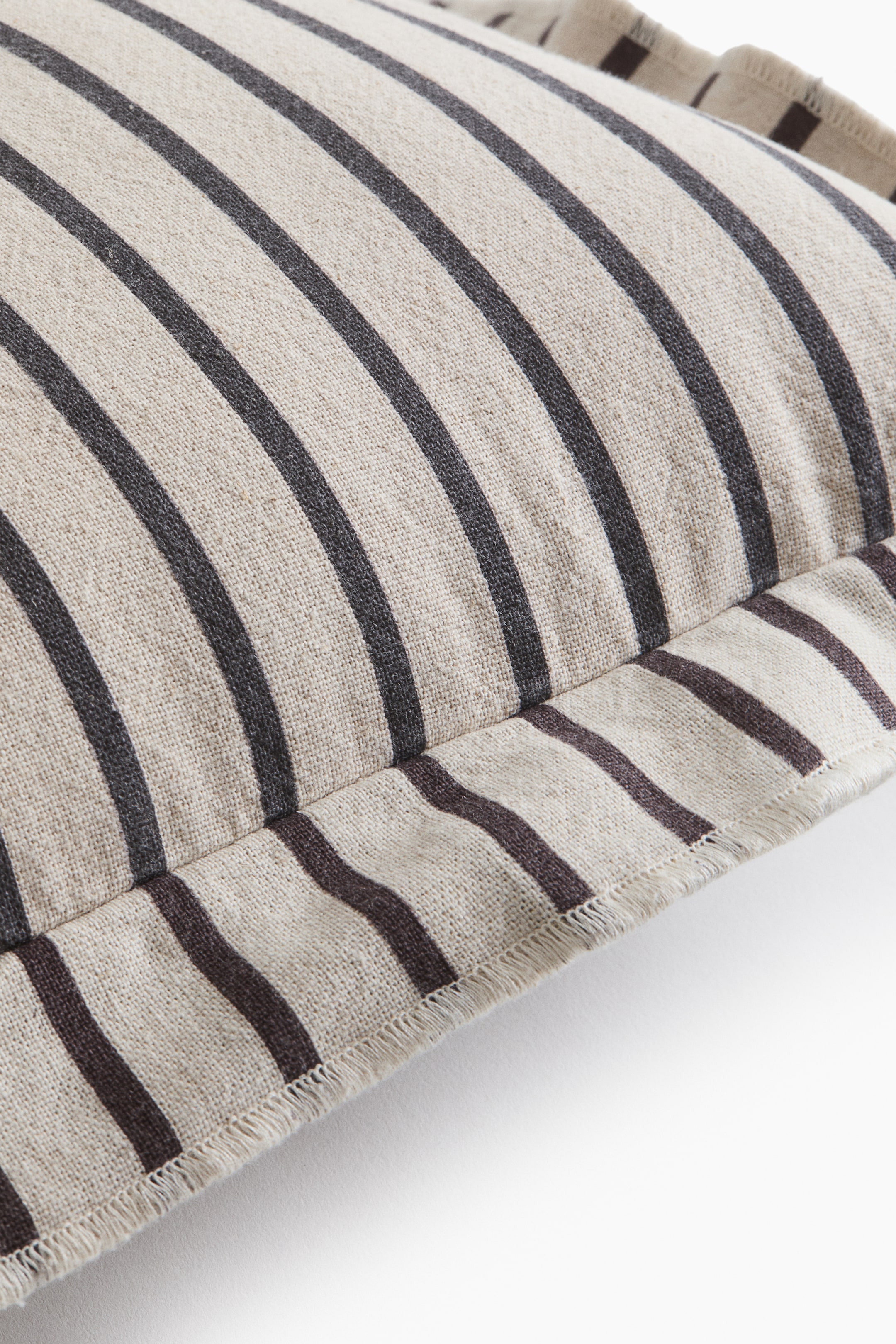 Rectangular Linen-Blend Cushion Cover