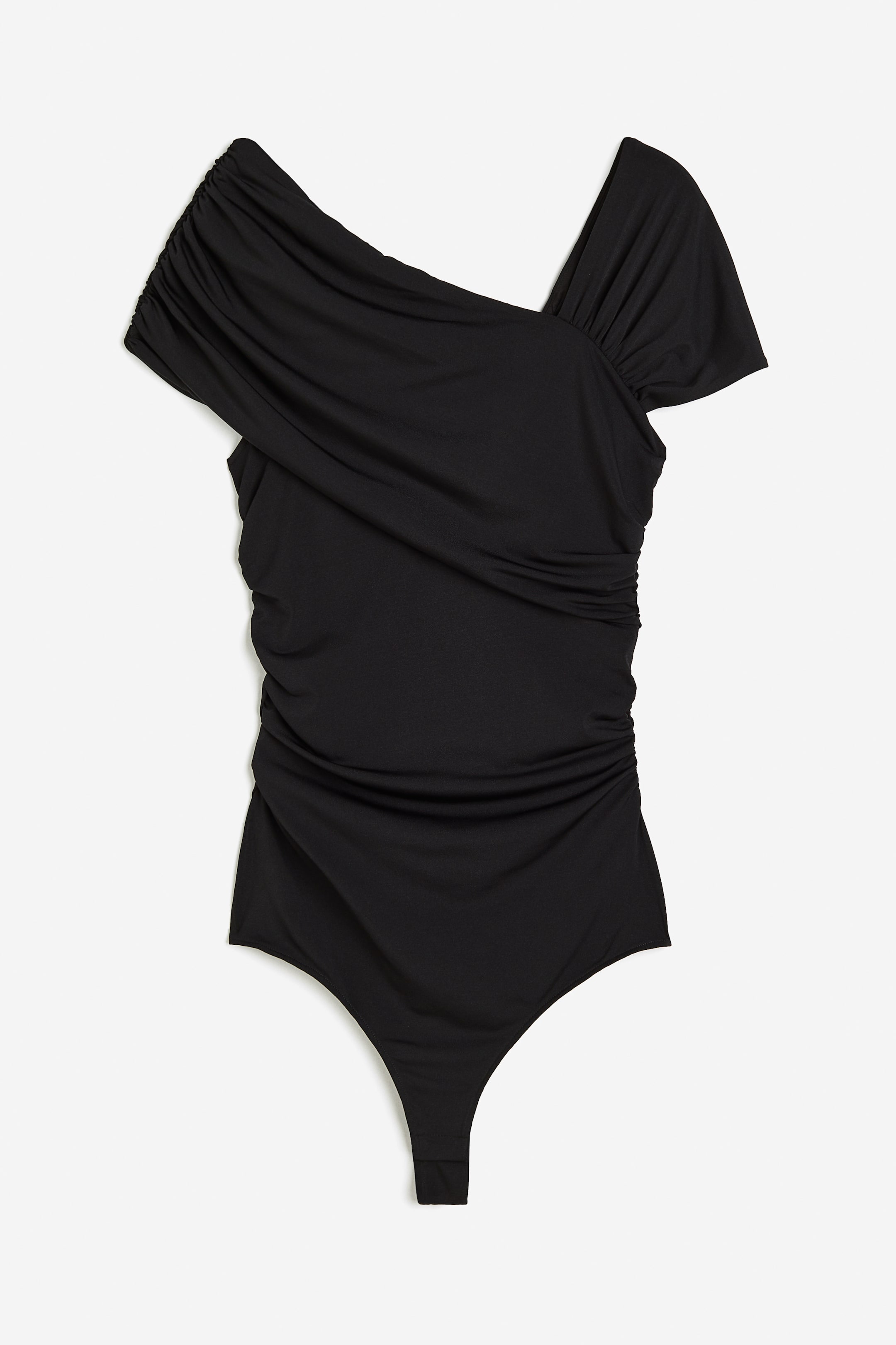 Gathered Thong Bodysuit