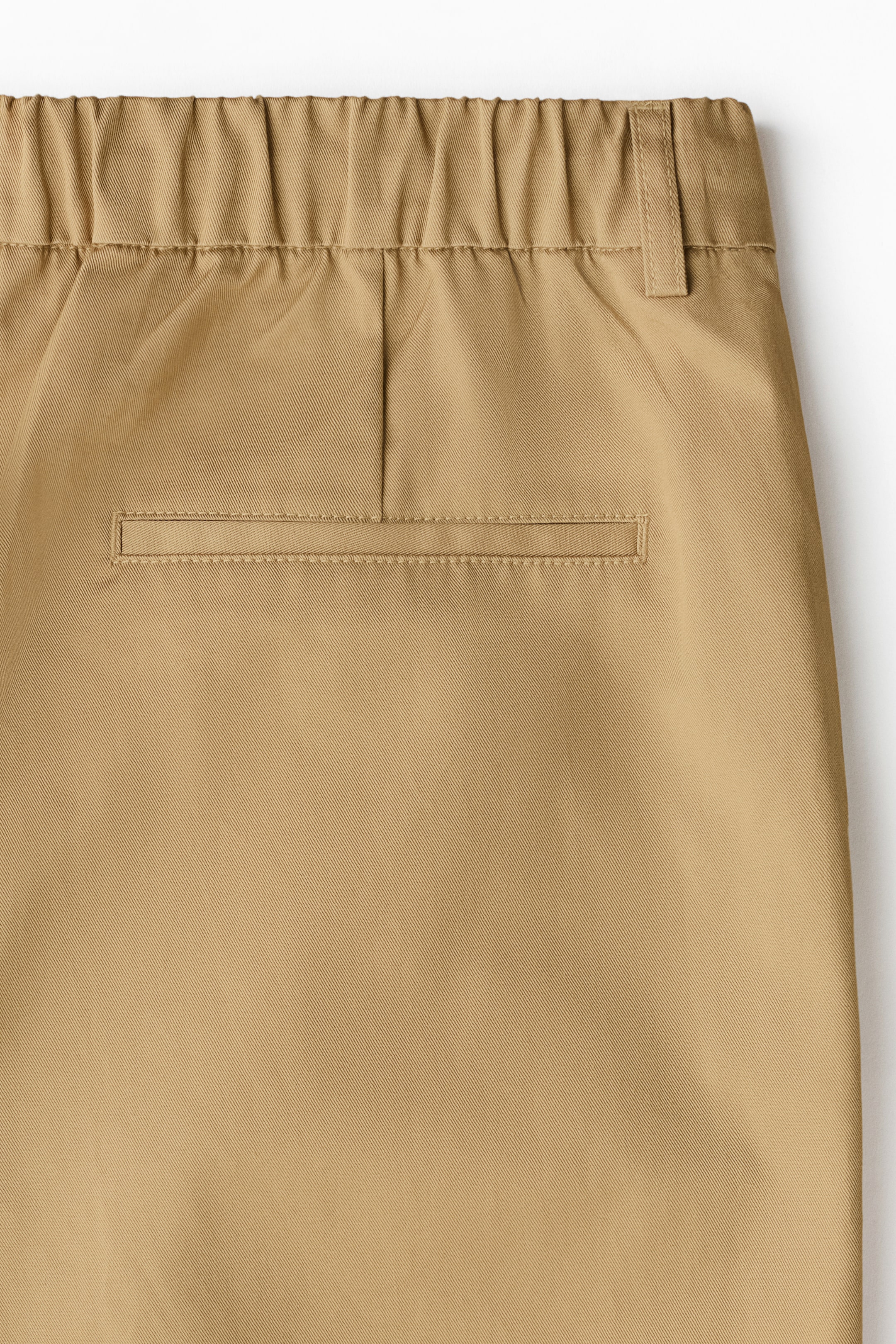 拡大画像を表示: Loose Fit Cotton trousers - ベージュ - Men | H&M JP 2