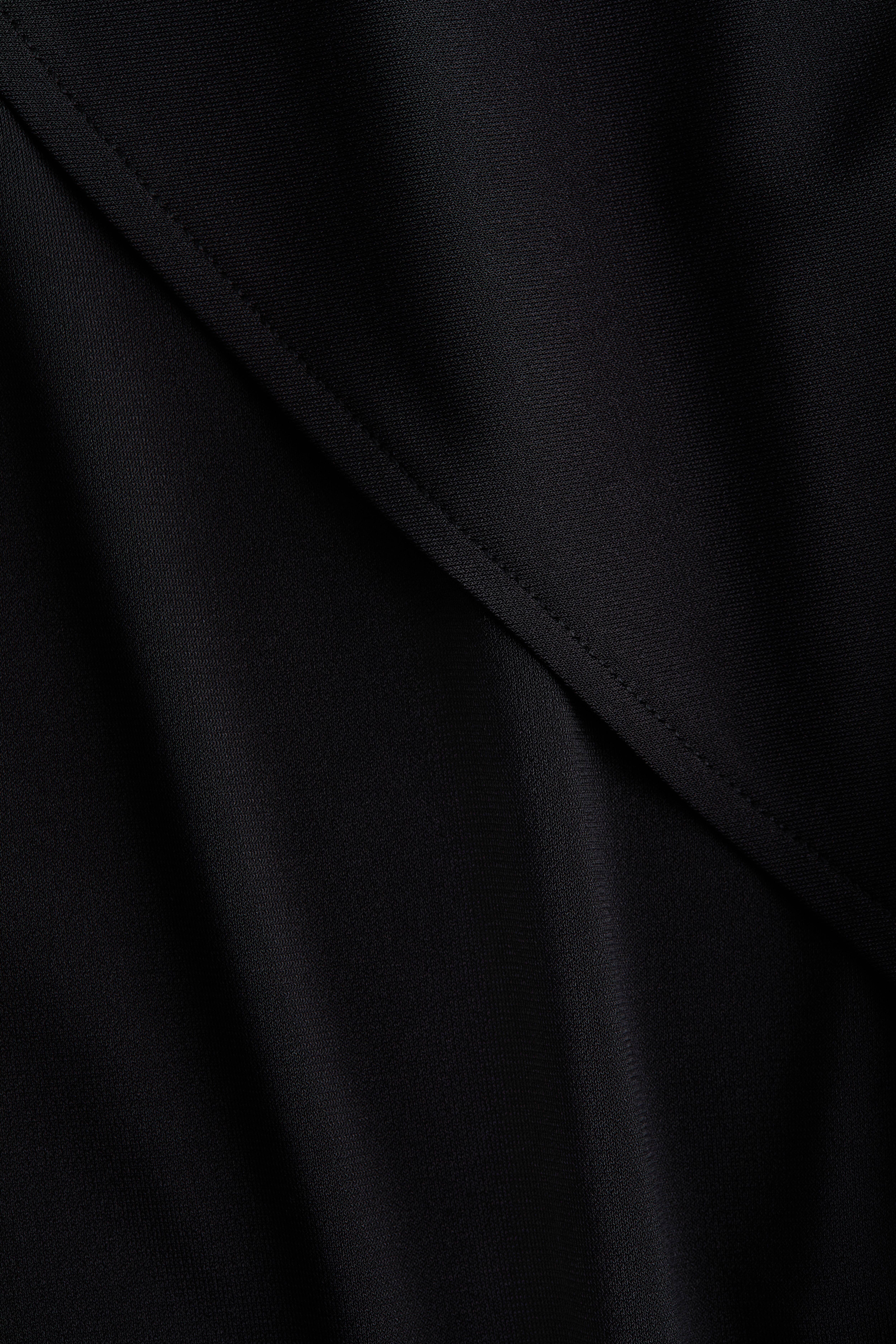 Cape-Detail Mini Dress