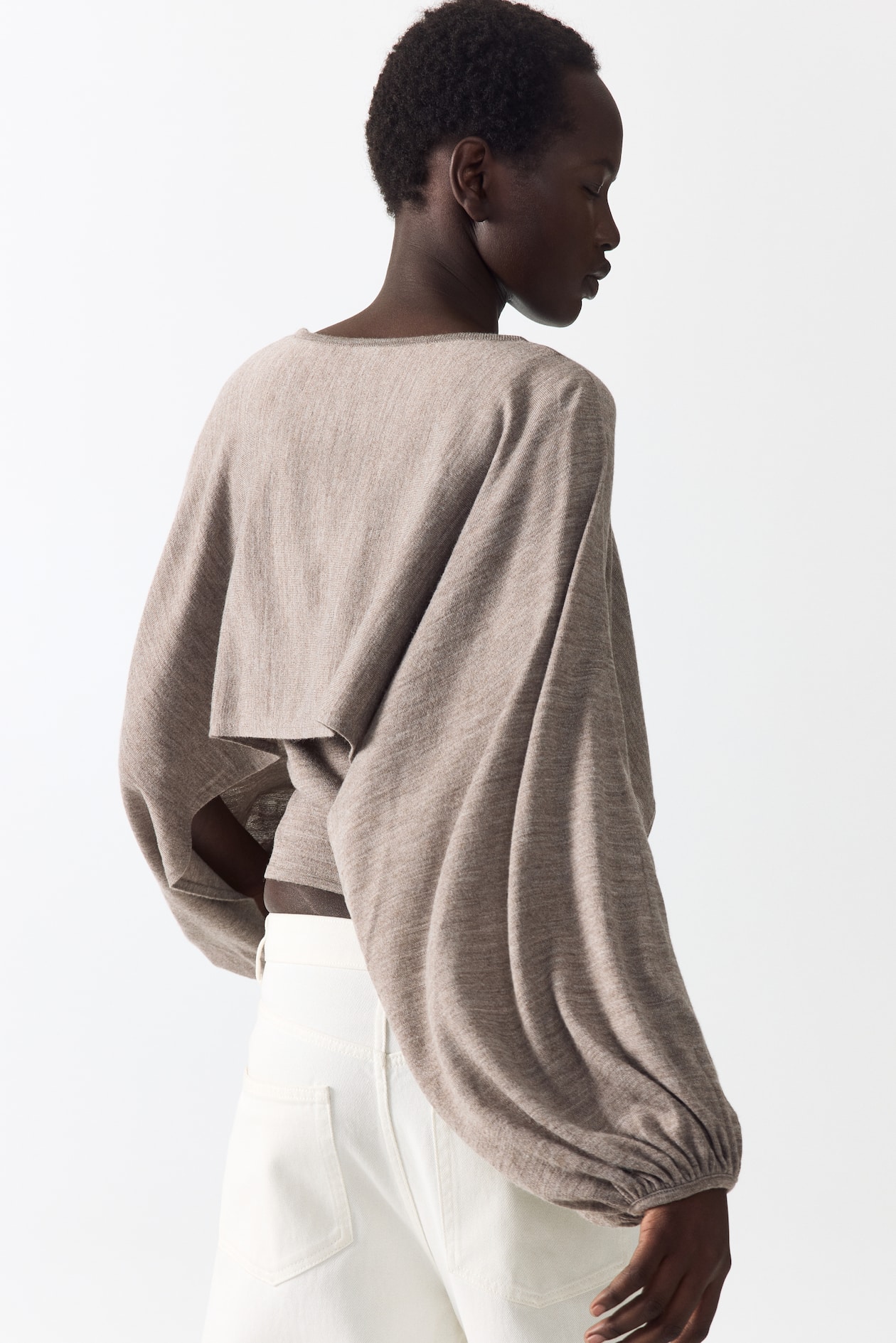Layered Fine-Knit Top - image 4