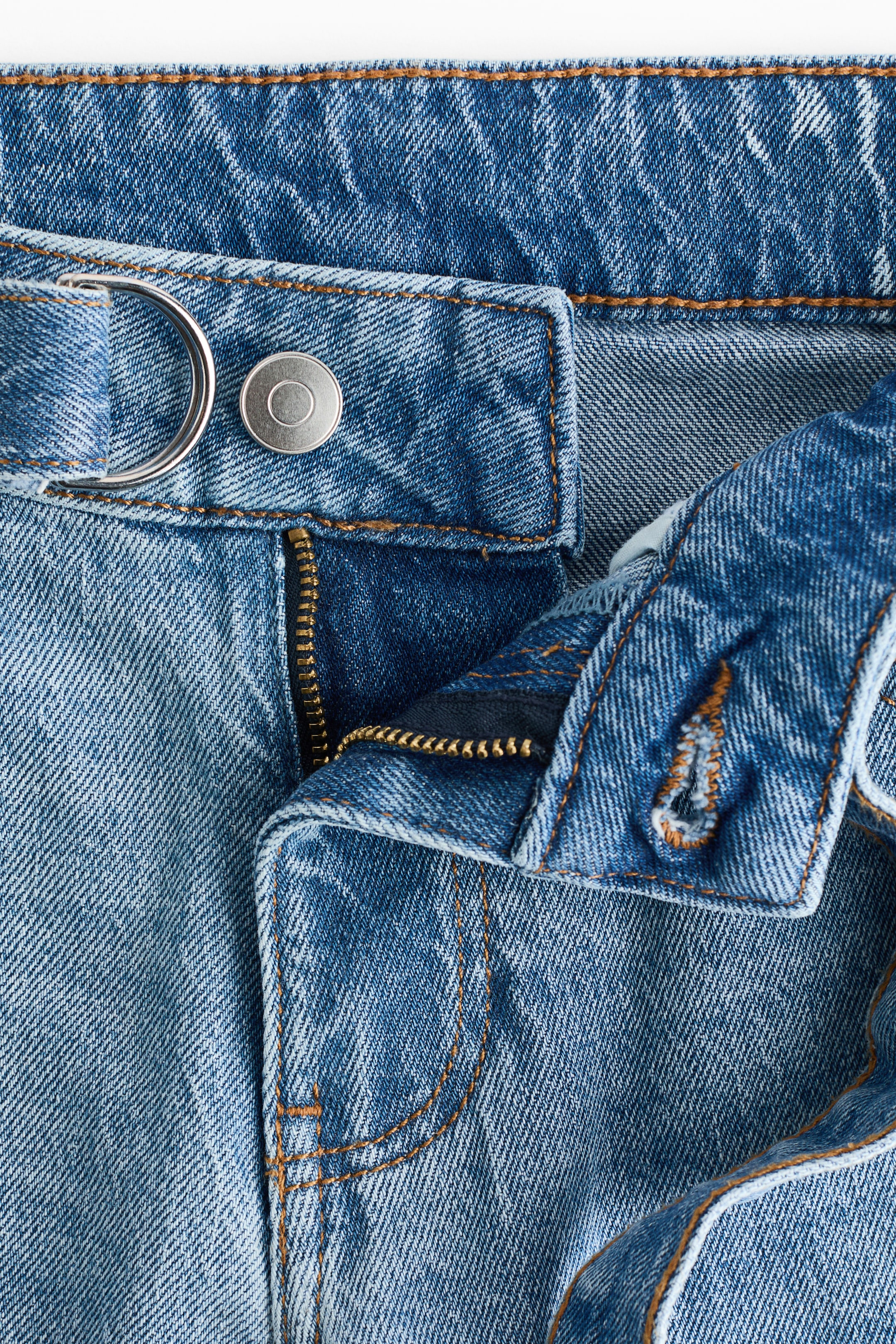 Wide-Leg Ultra High Jeans