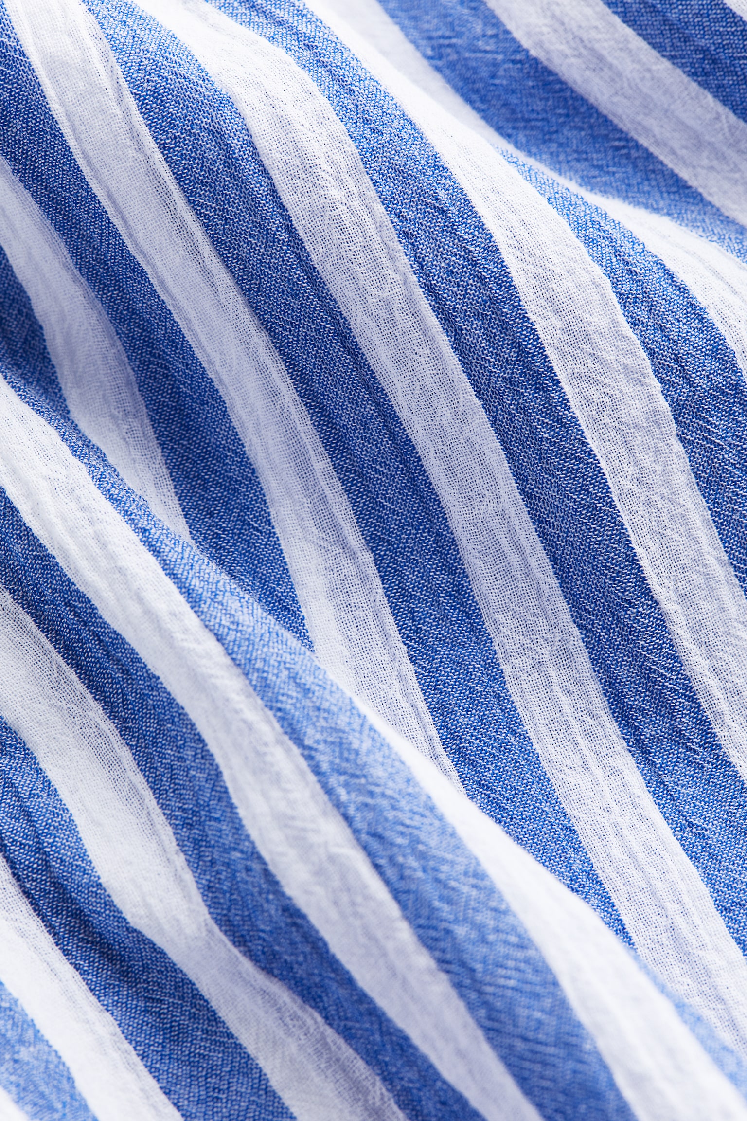 Cotton Blouse - Blue/Stripe/White/Stripe/White - 4