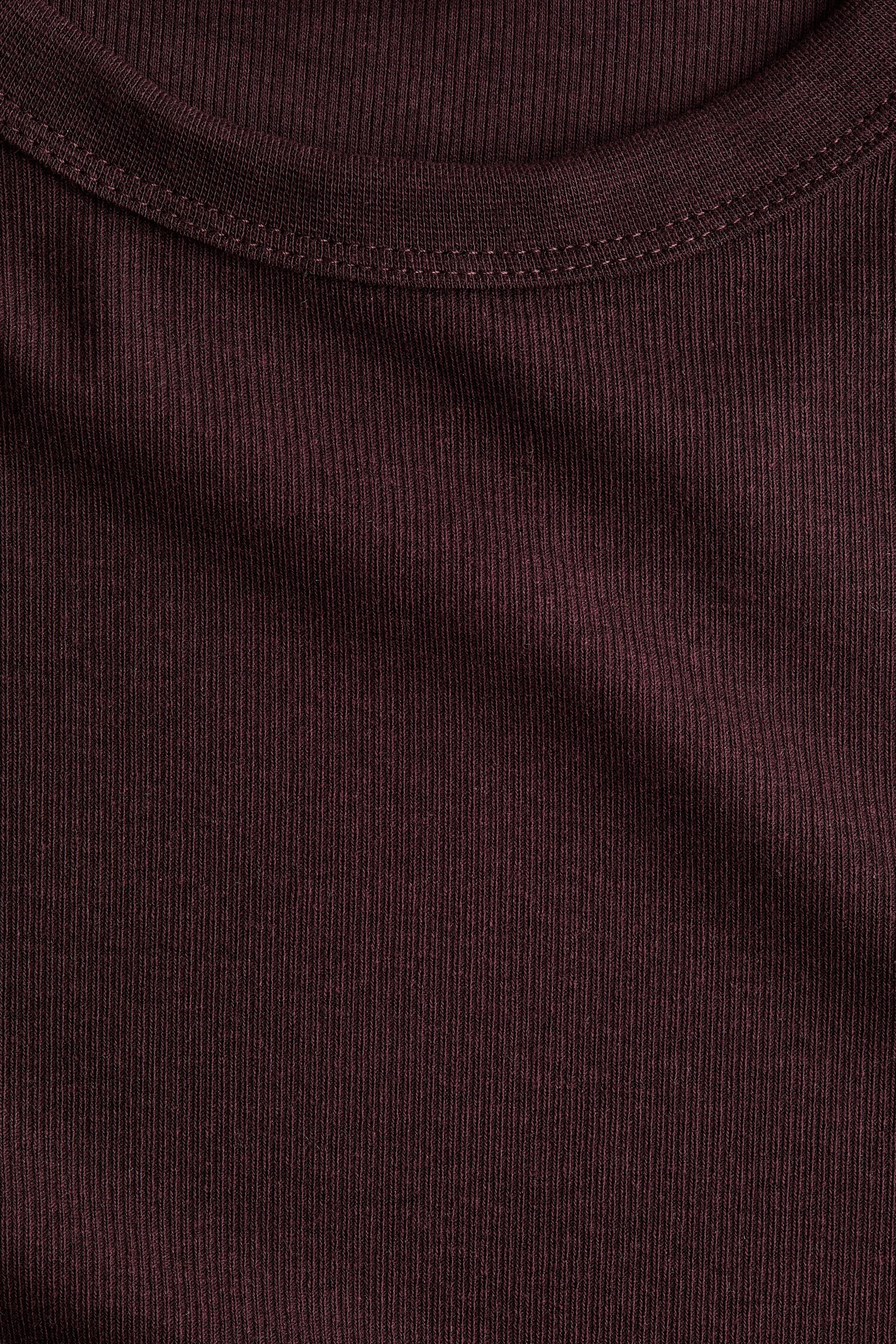 MAMA Geripptes Jerseyshirt - Weinrot/Schwarz/Graumeliert/Hellrosa/Hellbeigemeliert/Cremefarben - 2