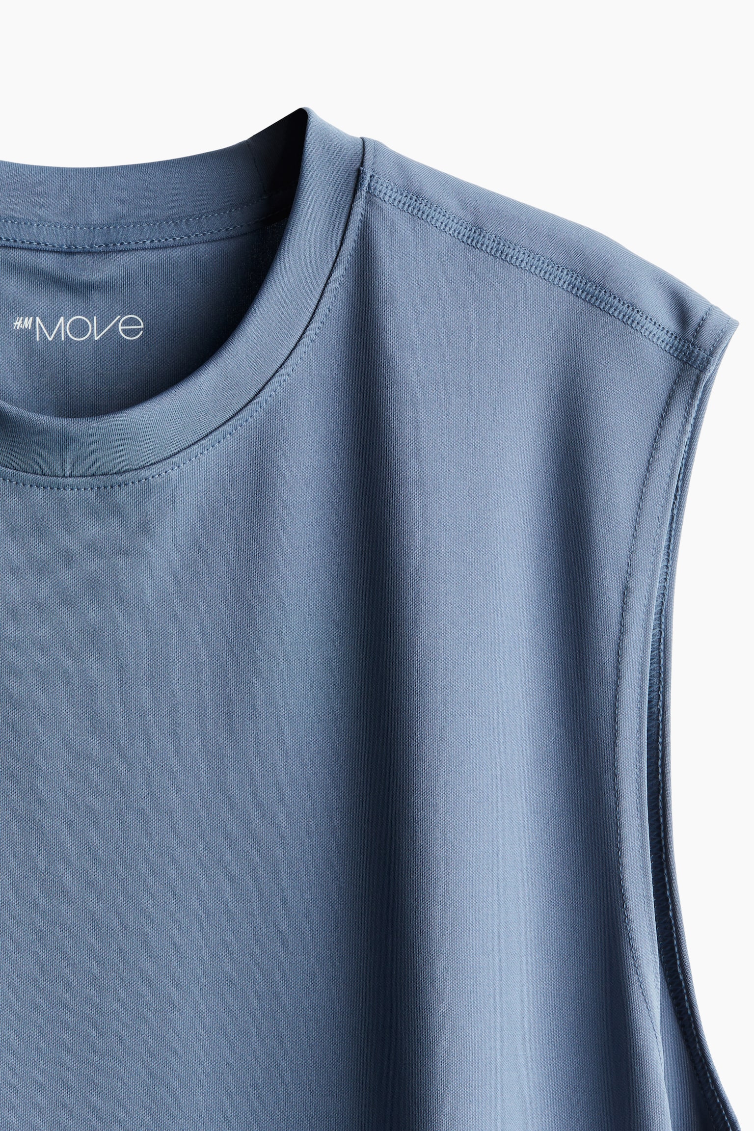 Activewear Tank In DryMove™ - Dusty blue/Red/Khaki green/Black/White/Navy blue - 4