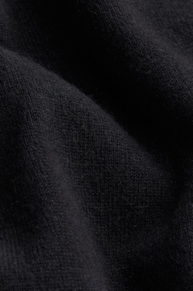 Pullover oversize in cashmere - Nero - 3