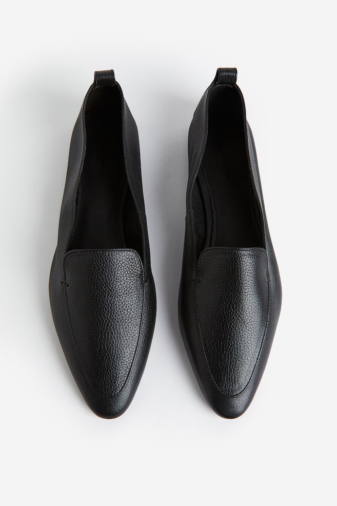 Suede loafers - Black - 5