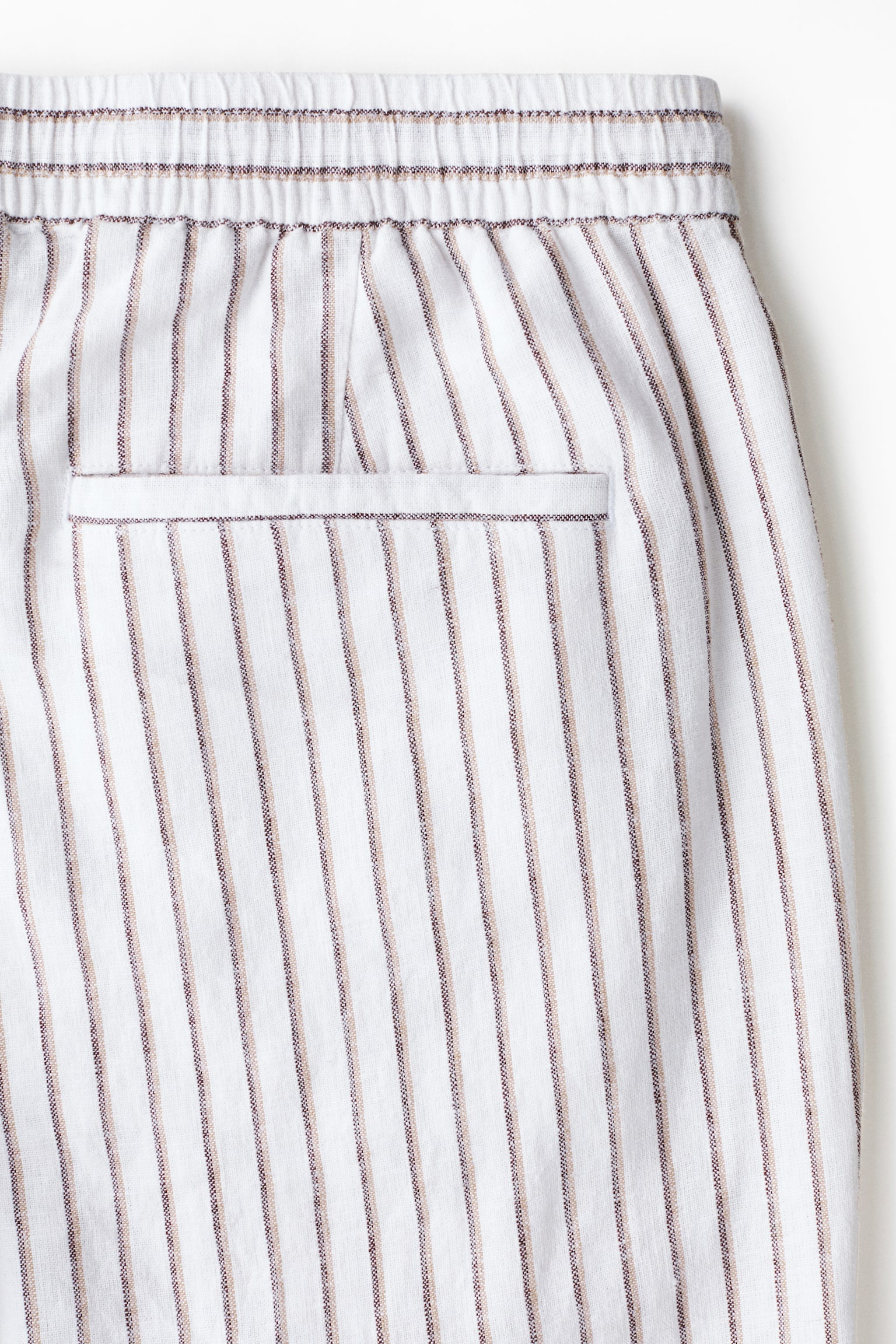 Relaxed Fit Linen-blend trousers - 8