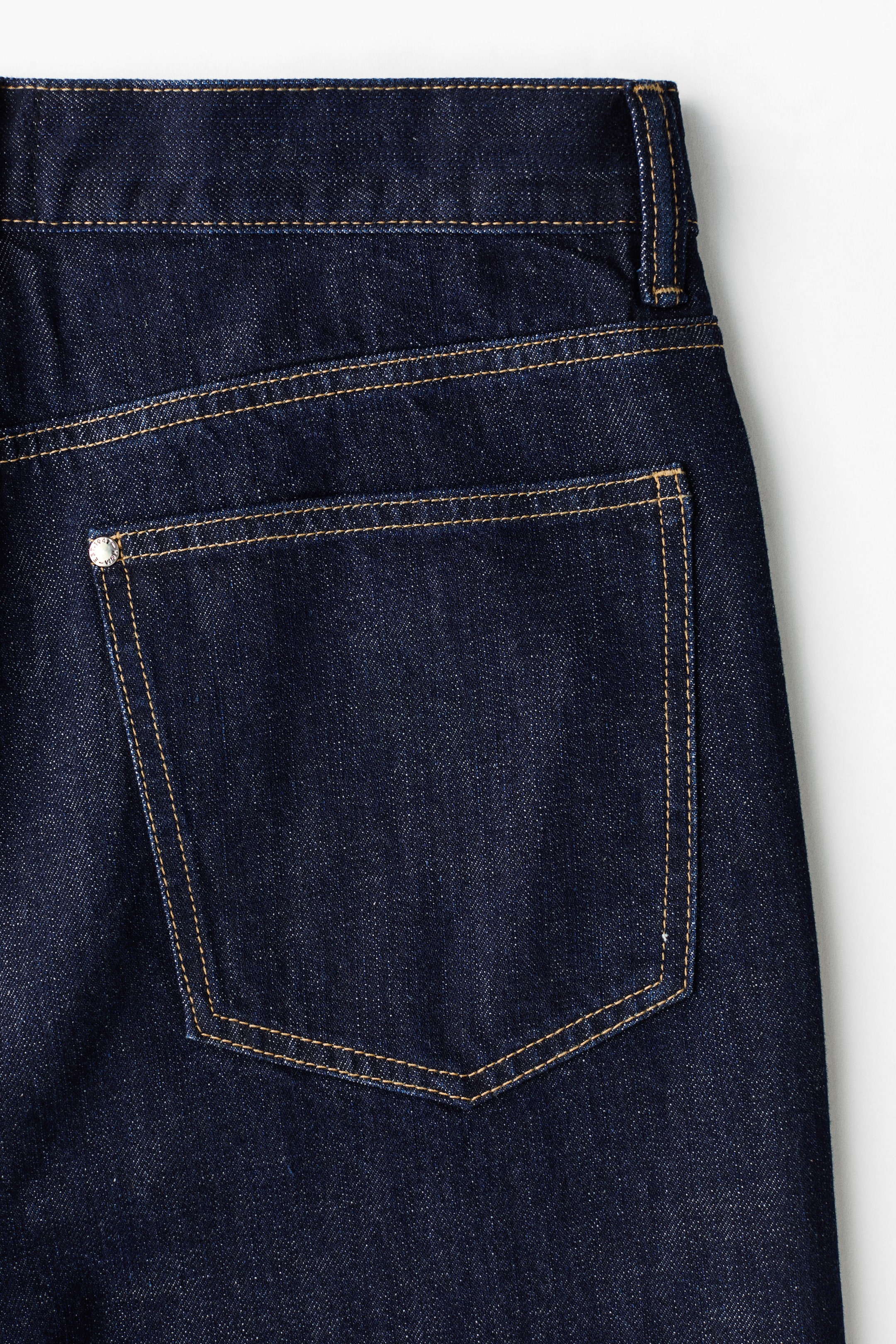 Baggy Twist-Detail Denim Shorts
