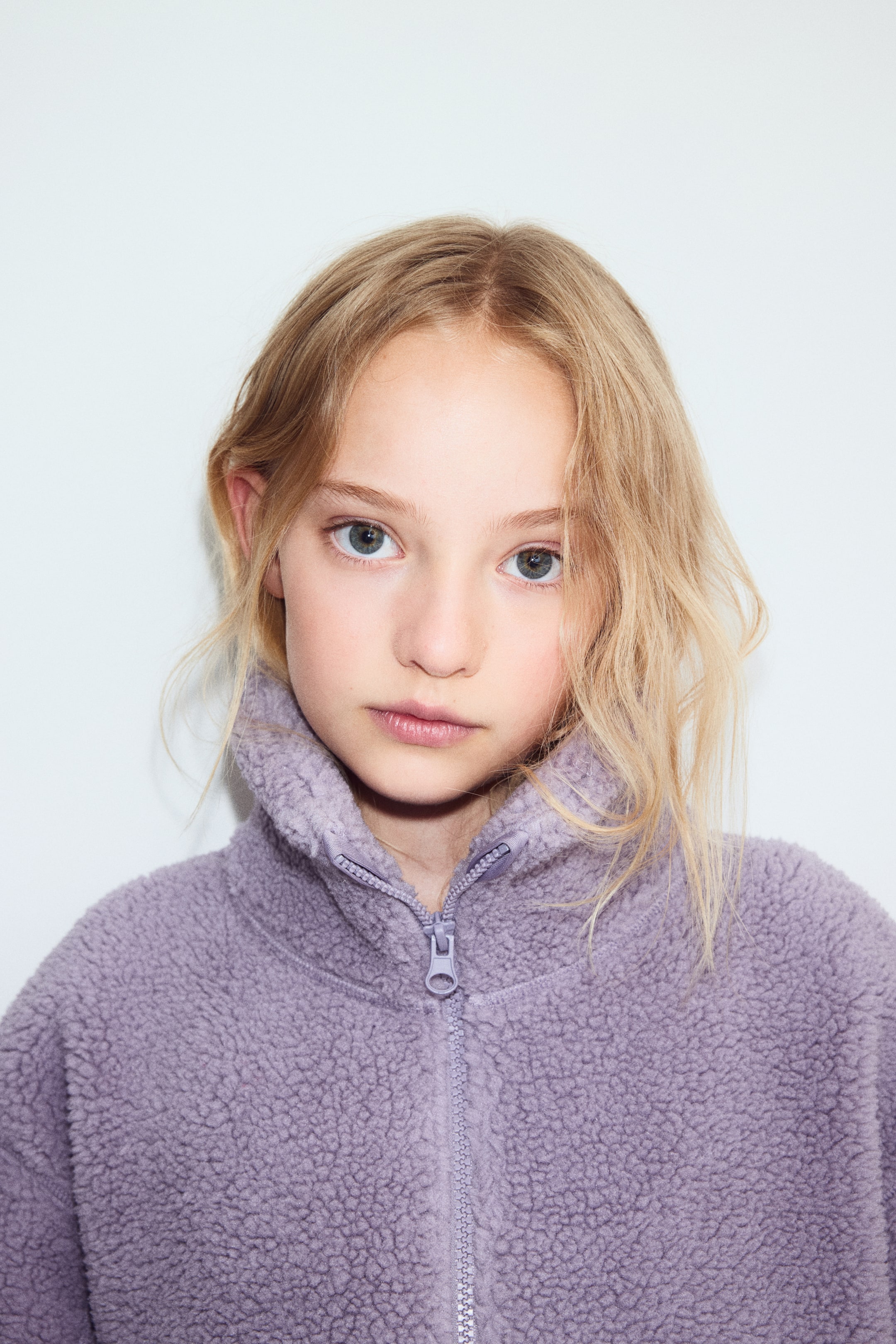 Детские куртки H&M Warm Teddy Fleece Activewear Jacket — фото 3