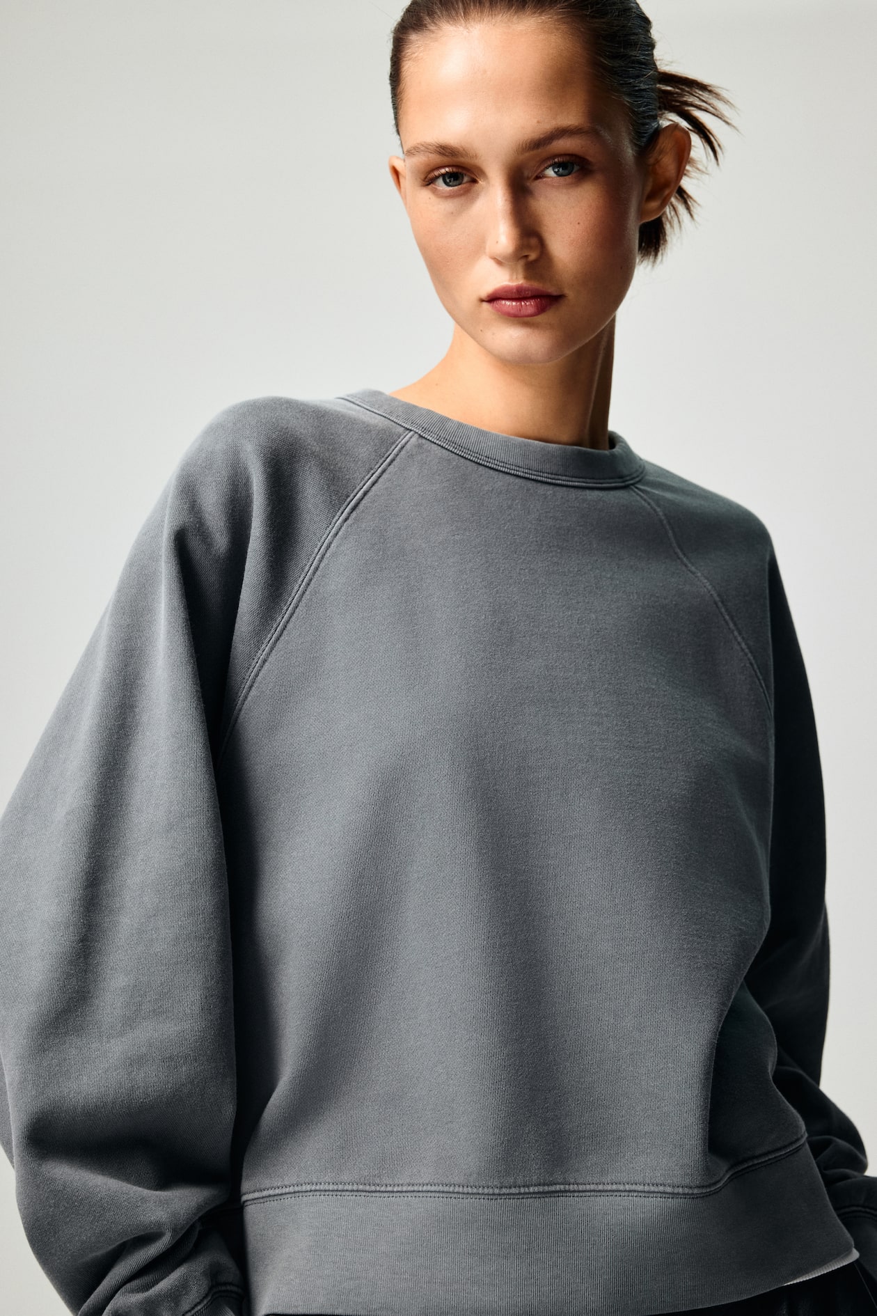 Oversized Cotton Sweatshirt - image 5