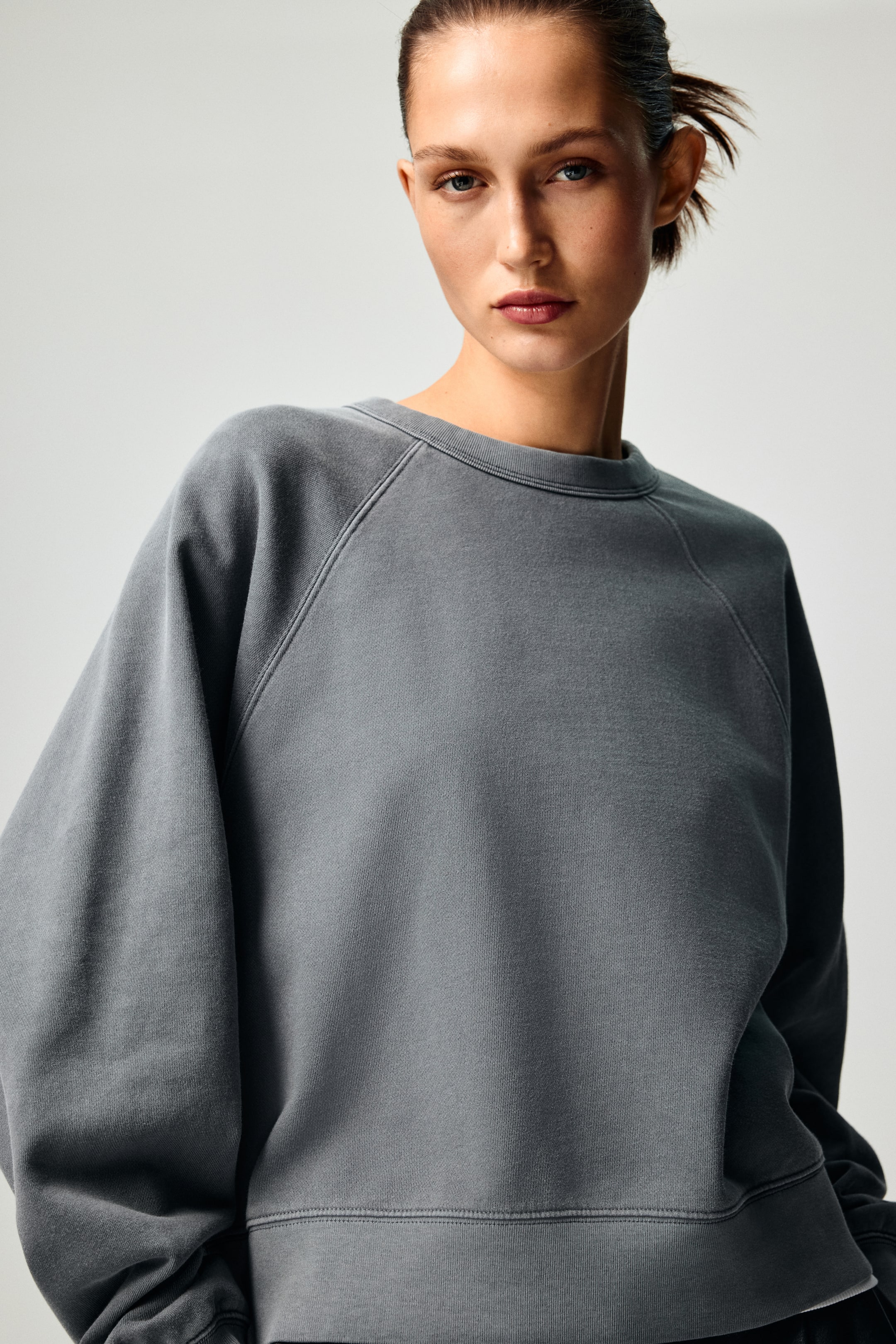 Oversized Cotton Sweatshirt