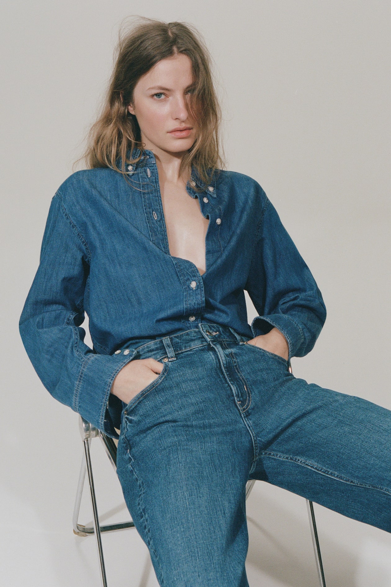Harper High Rise Wide Leg Jeans
