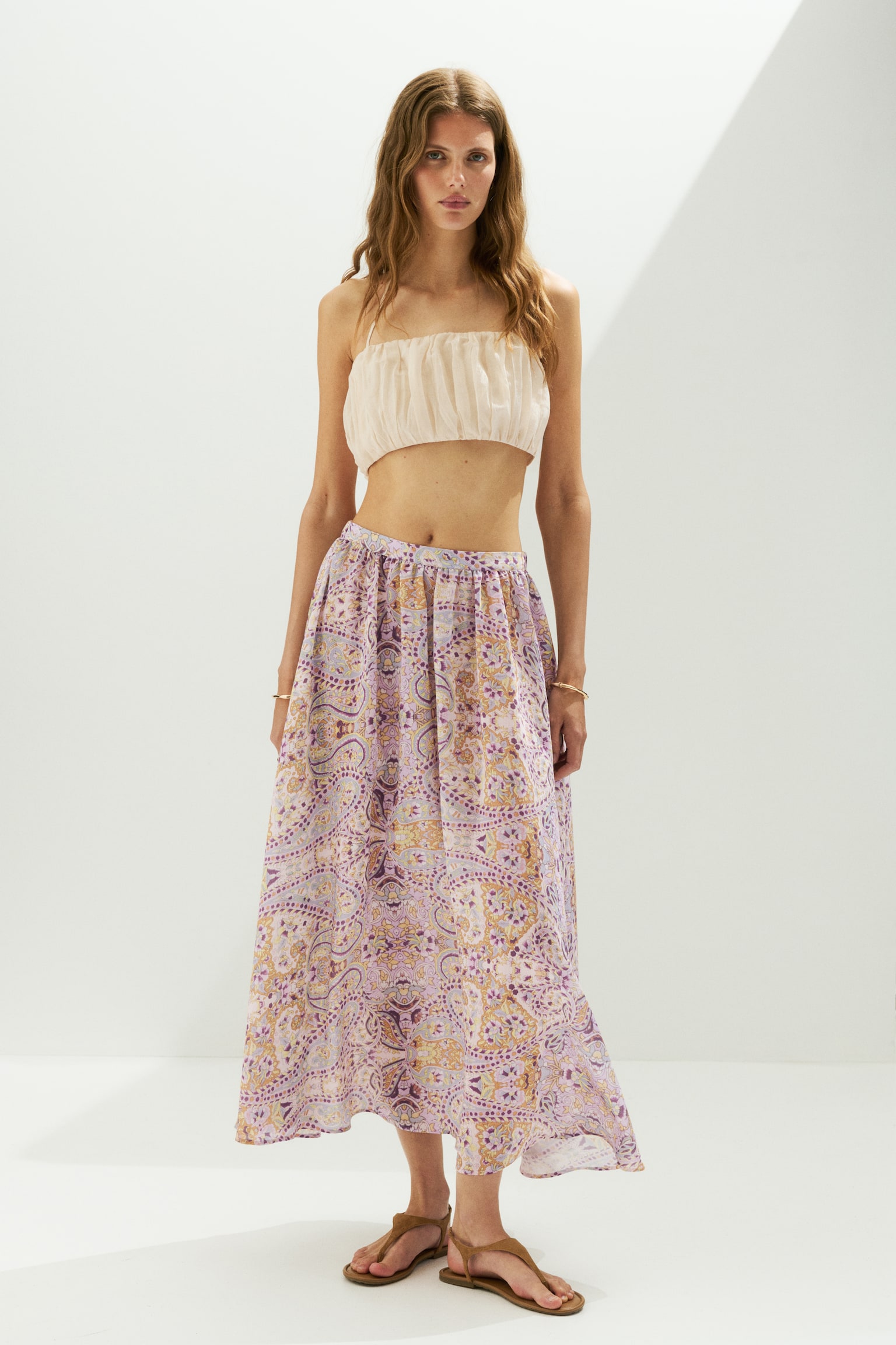 Loose-fit skirt - 4