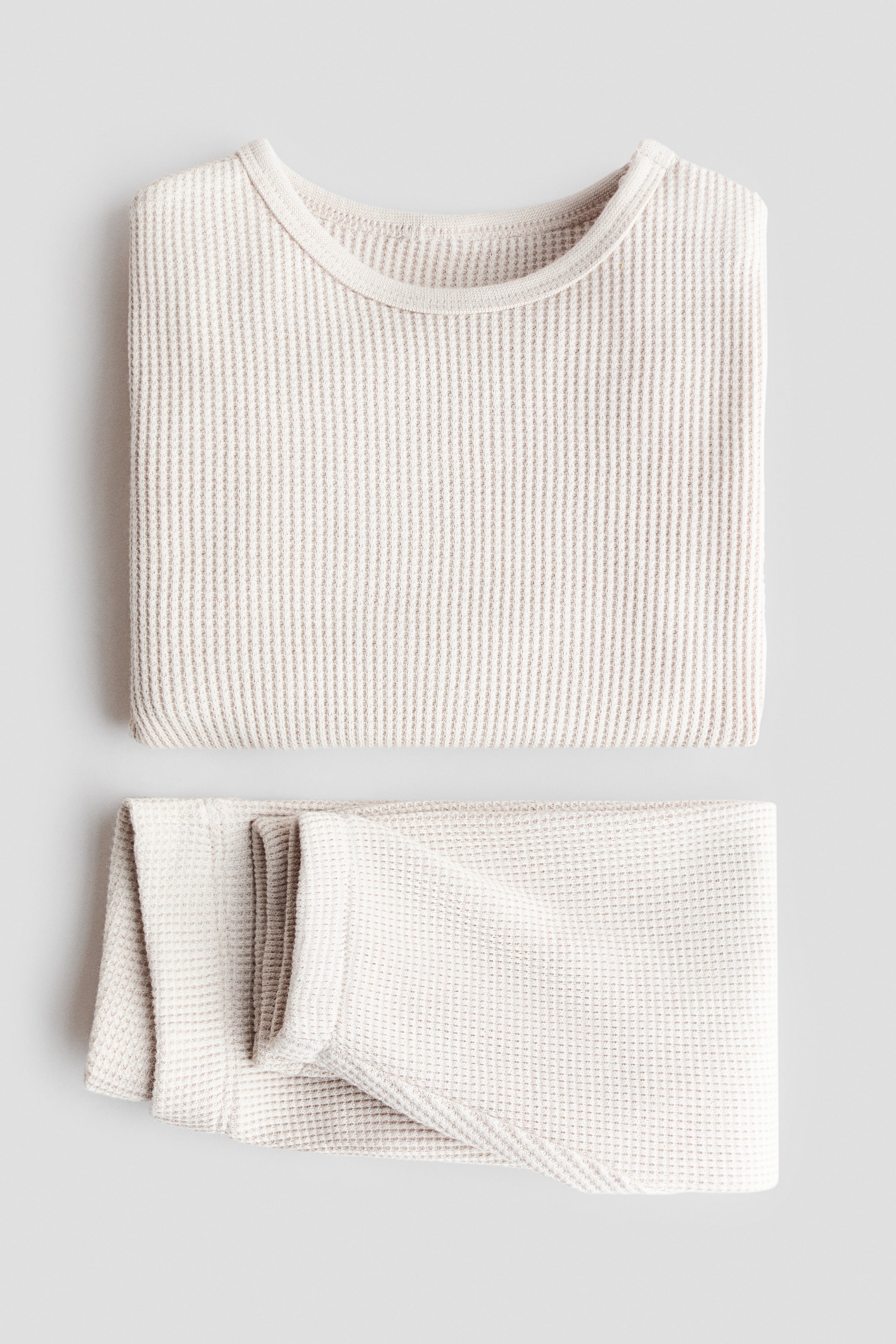 2-Piece Waffled Cotton Set