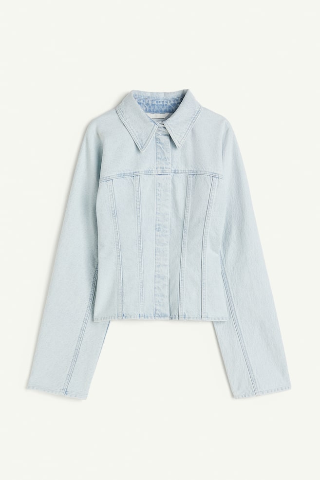 Denim shirt - Light denim blue - 1