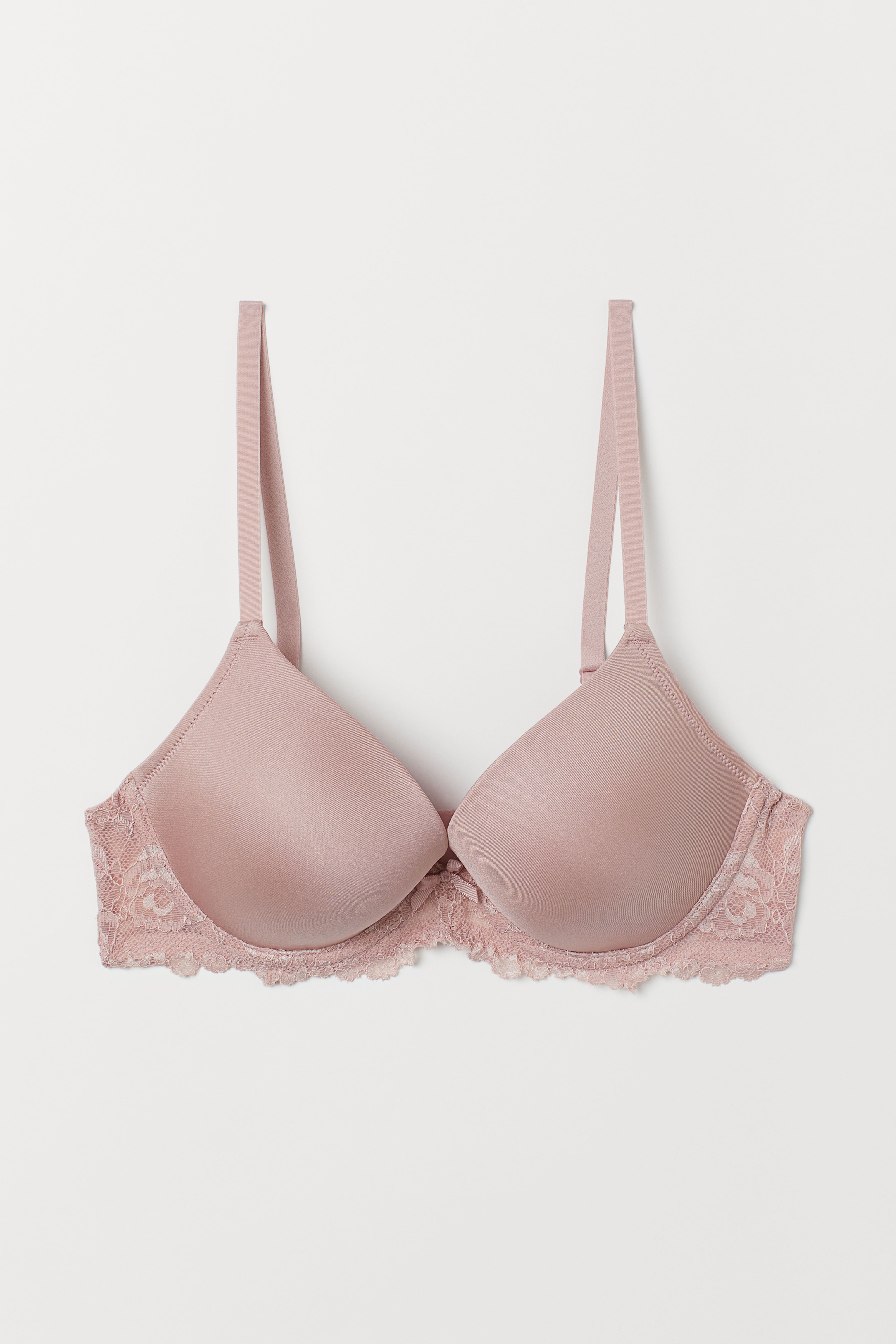 Pushup-bh I Micro - Pudderrosa - DAME | H&M DK