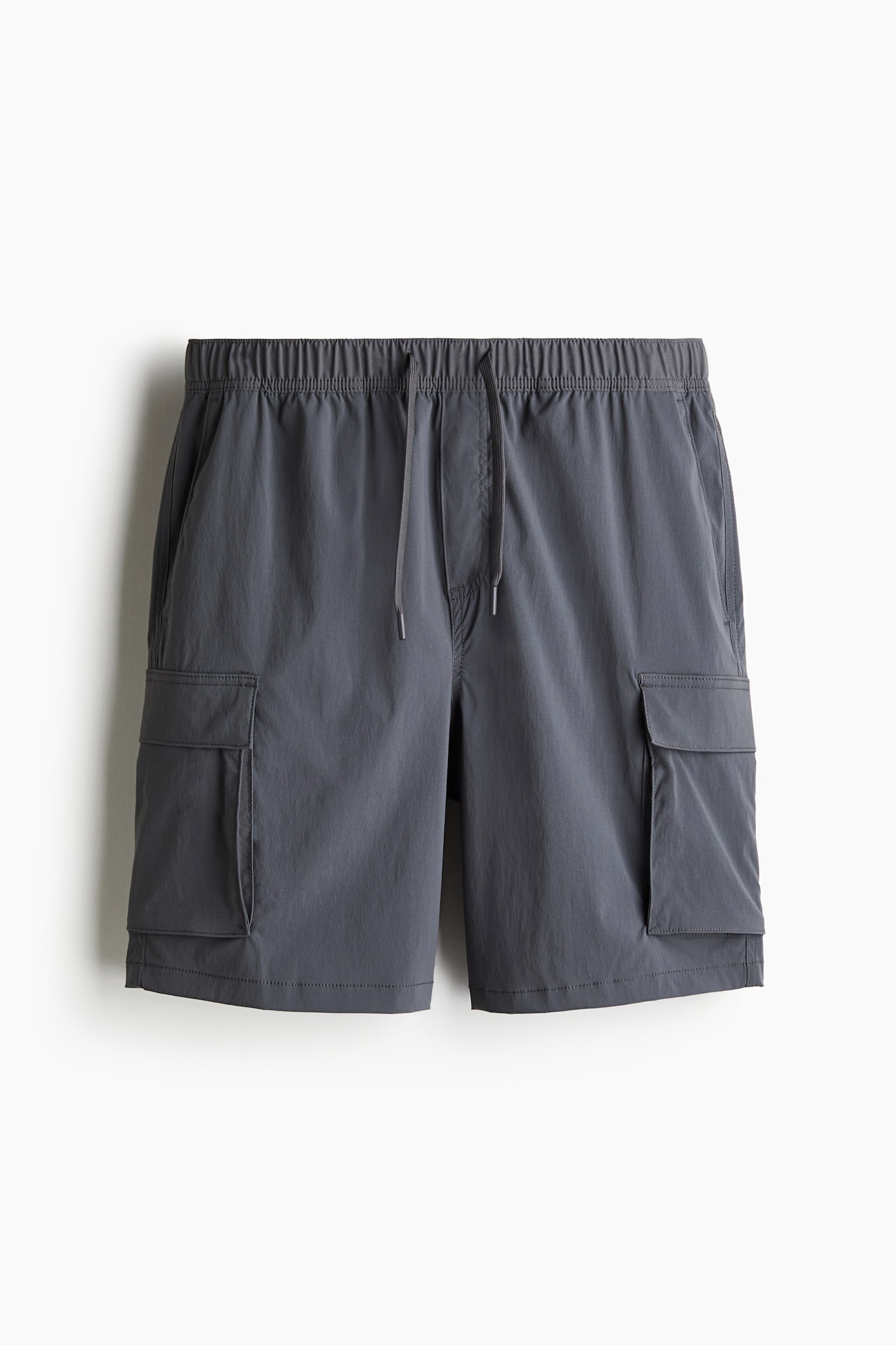 Regular Fit Cargo shorts - Dark grey/Light beige/Black - 1