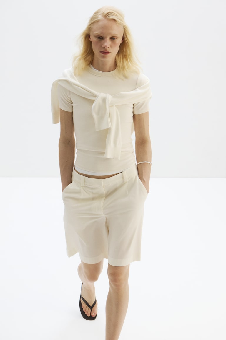 Bermude Wrinkle-resistant Relaxed Fit