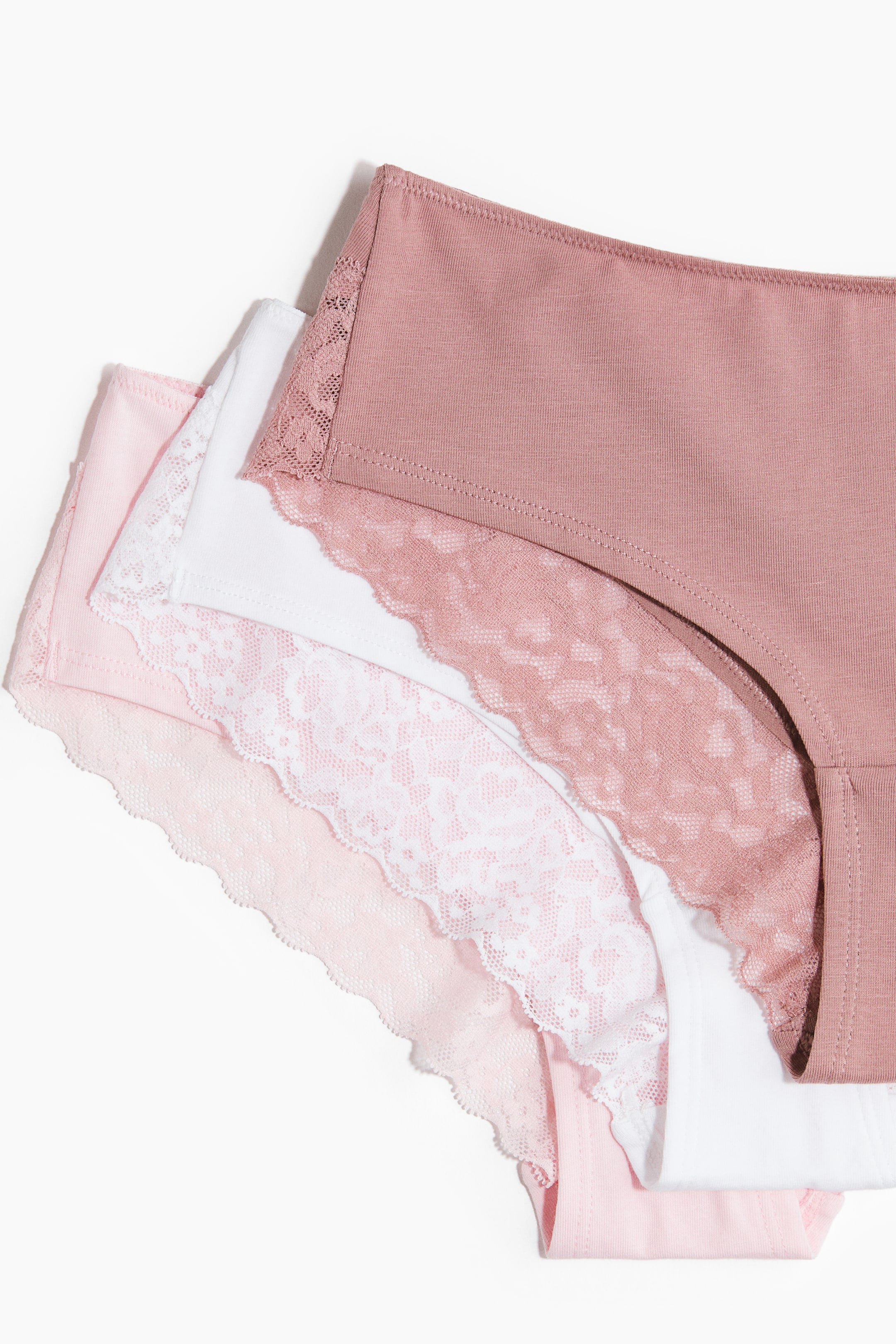 View larger image: 5-pack hipster briefs - Pink/White/Black - Ladies | H&M IN 2