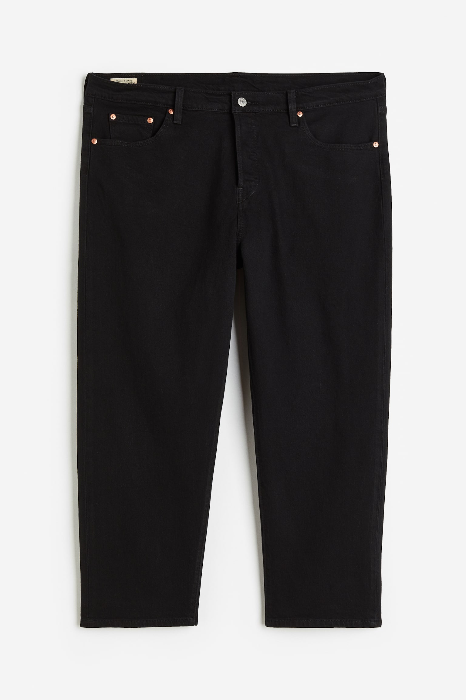 Original Cropped Jeans (plus) - Black - 1