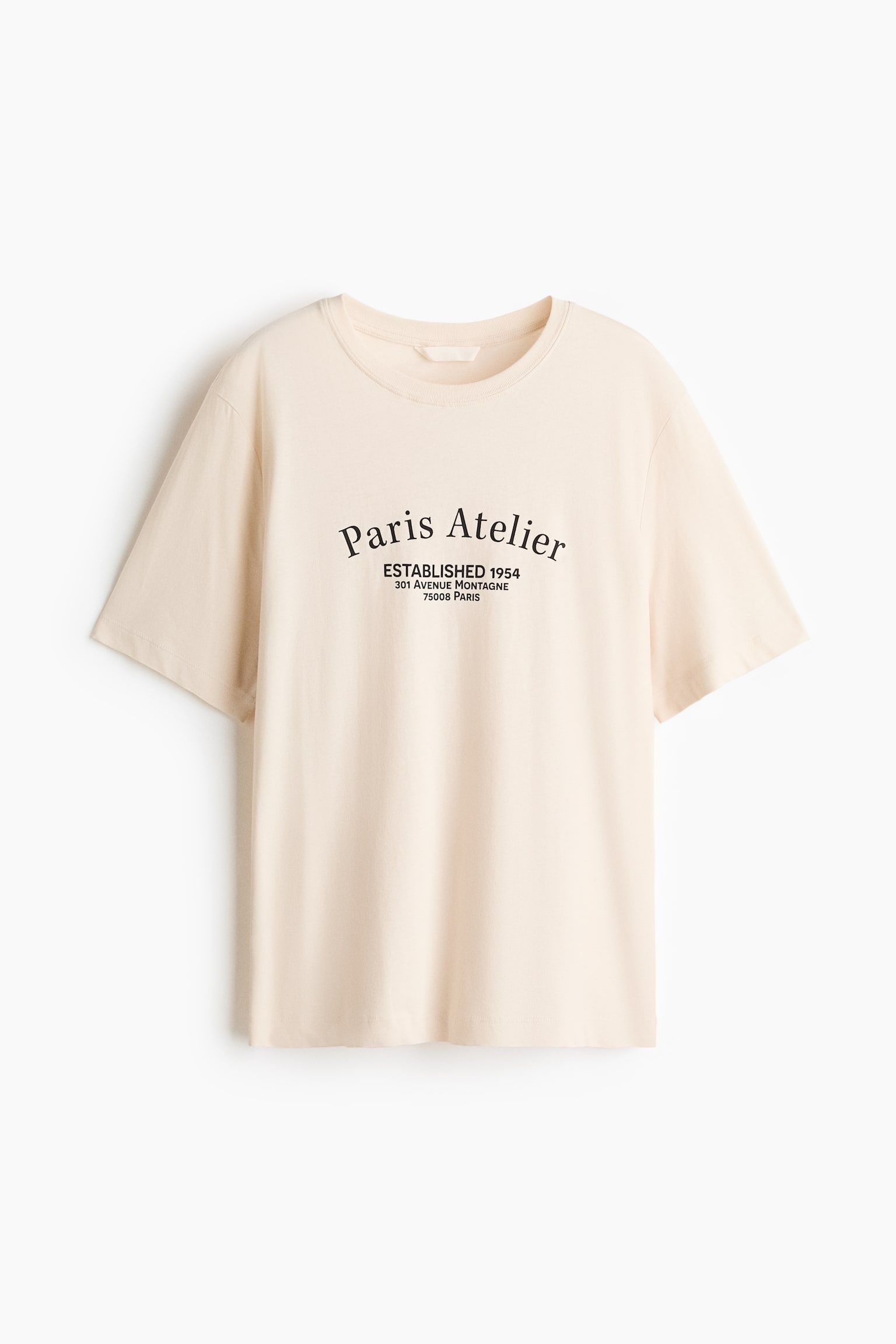 T-Shirt mit Print - Hellbeige/Paris Atelier/Rot/Le Marais/Hellbeige/Atacama/Dunkelbraun/Italia/Cremefarben/Marrakech/Cremefarben/Brasil/Schwarz/Costa Rica/Weiß/Rio de Janeiro/Hellbeige/Gestreift/Weiß/Trattoria Laguna/Hellgelb/Energized/Weiß/Arancia Rossa - 1