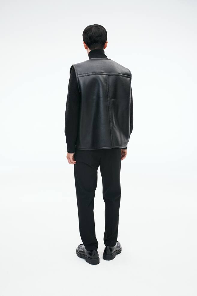 Regular Fit Tailored twill trousers - Black/Beige/Dark grey - 6