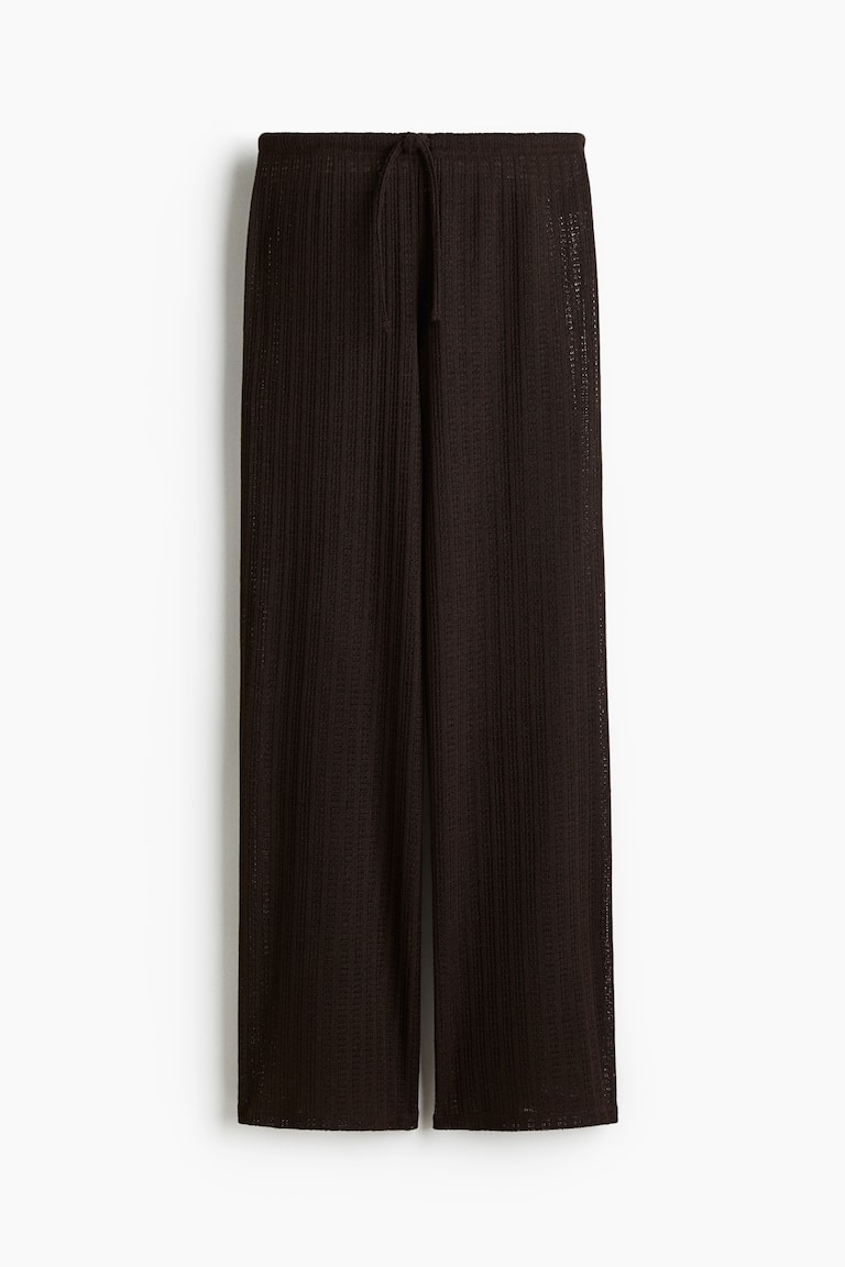 Pletene pantalone s učkurom