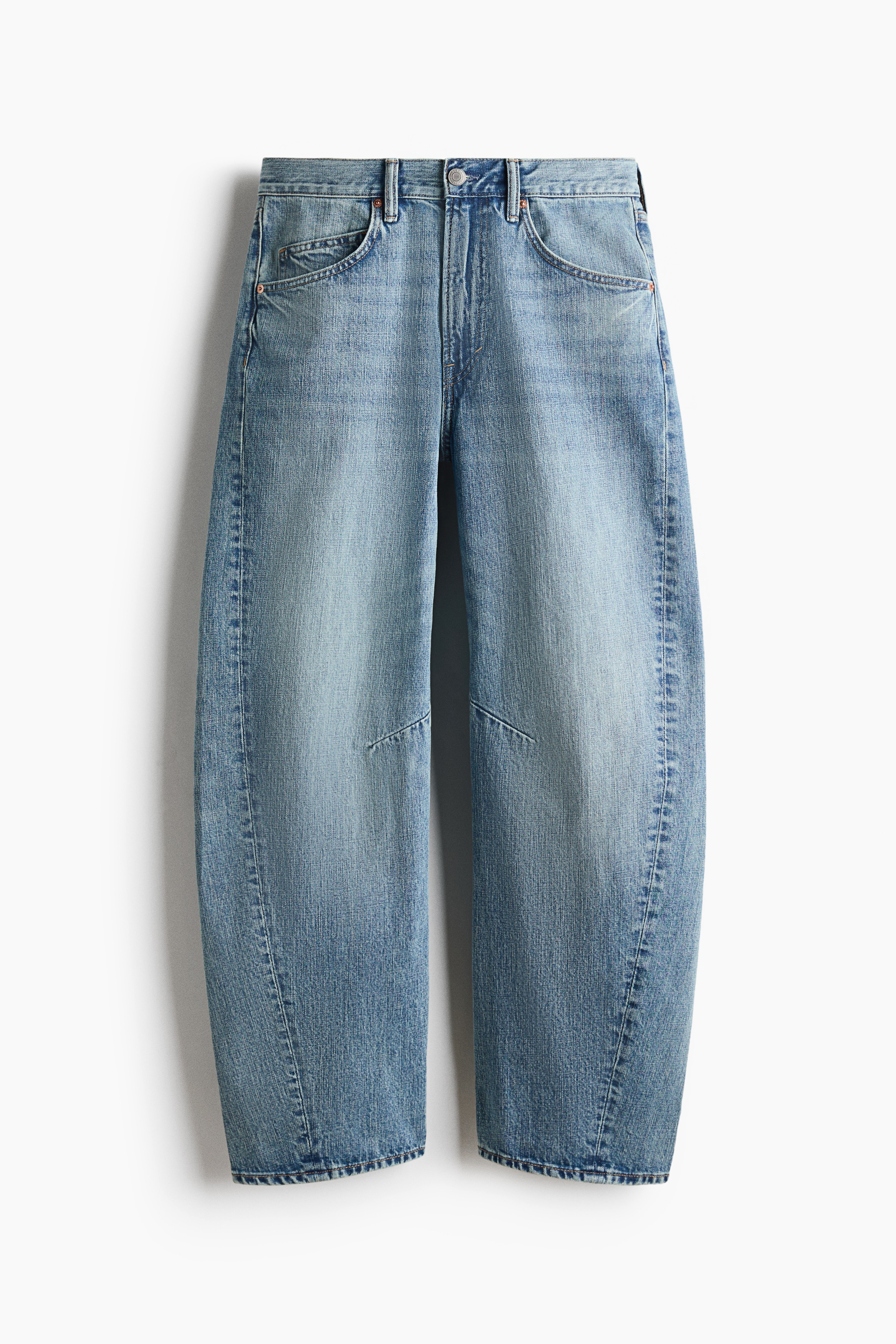Loose Barrel Jeans - Light denim blue/Denim black/Denim grey