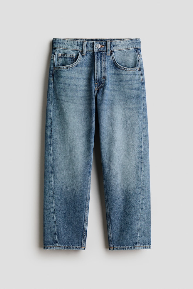 Loose Fit Jeans - Denimblau/Grey - 1