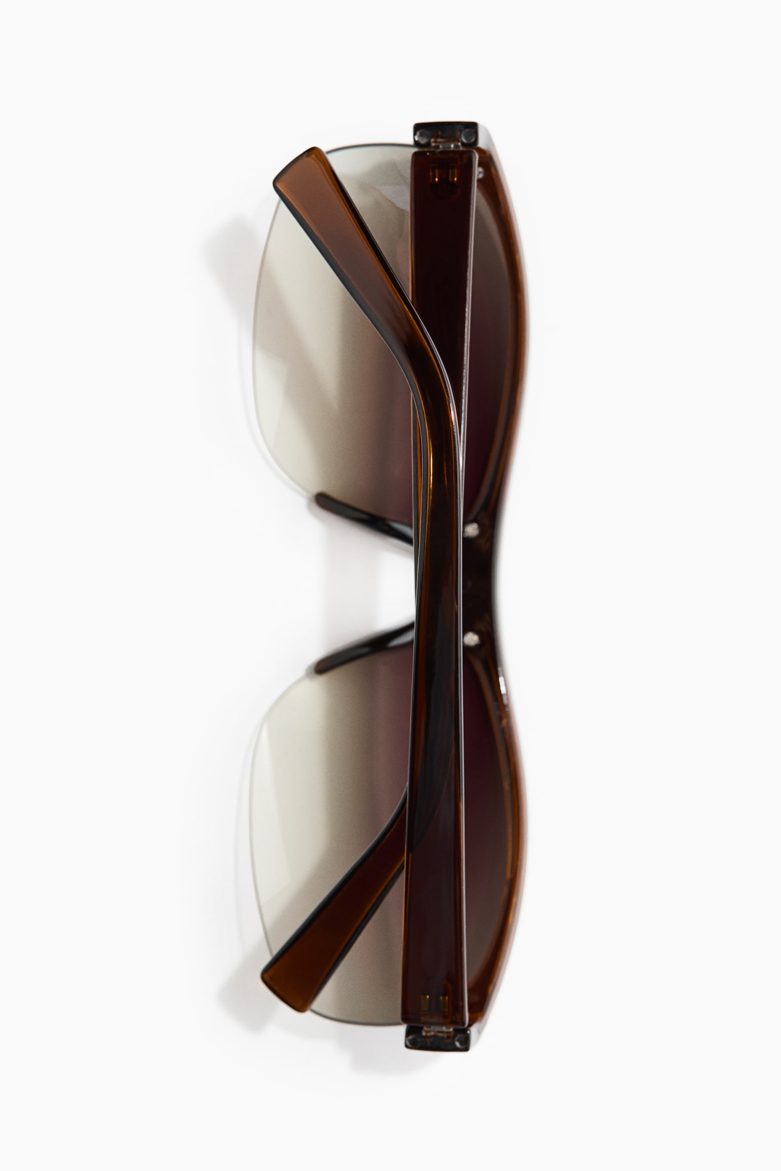 Женские солнцезащитные очки H&M Sporty Sunglasses, цвет: Коричневый — фото 3