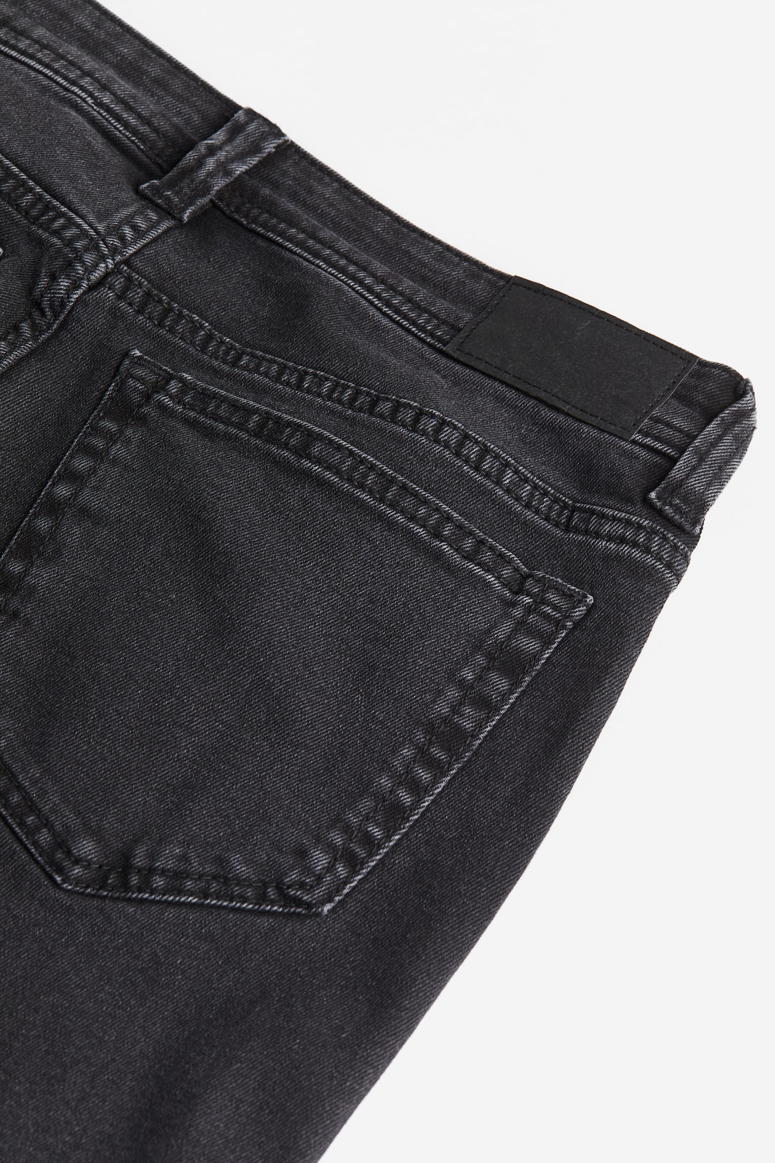 Flared Low Jeans - Black - 2