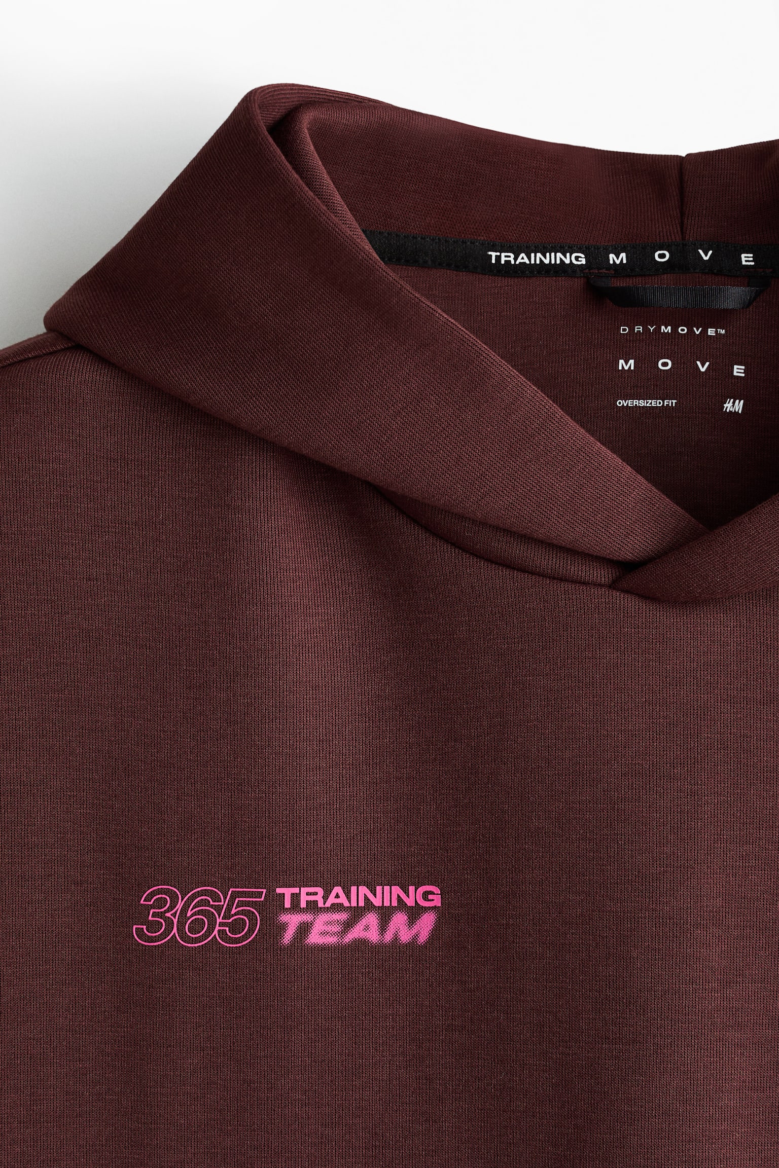 Sleeveless Sports hoodie with DryMove™ - Burgundy/365 Training Team - 5